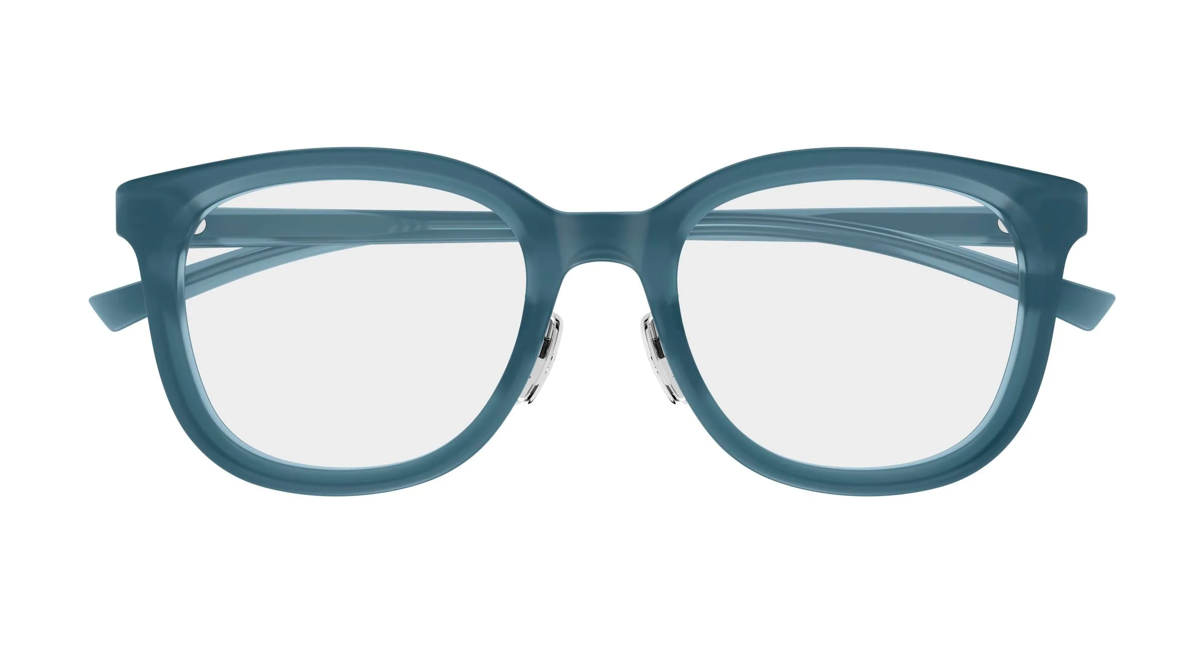 Gucci GG1949OK 003 Montature da vista Acetato Blu Trasparente Rotonda - immagine 2