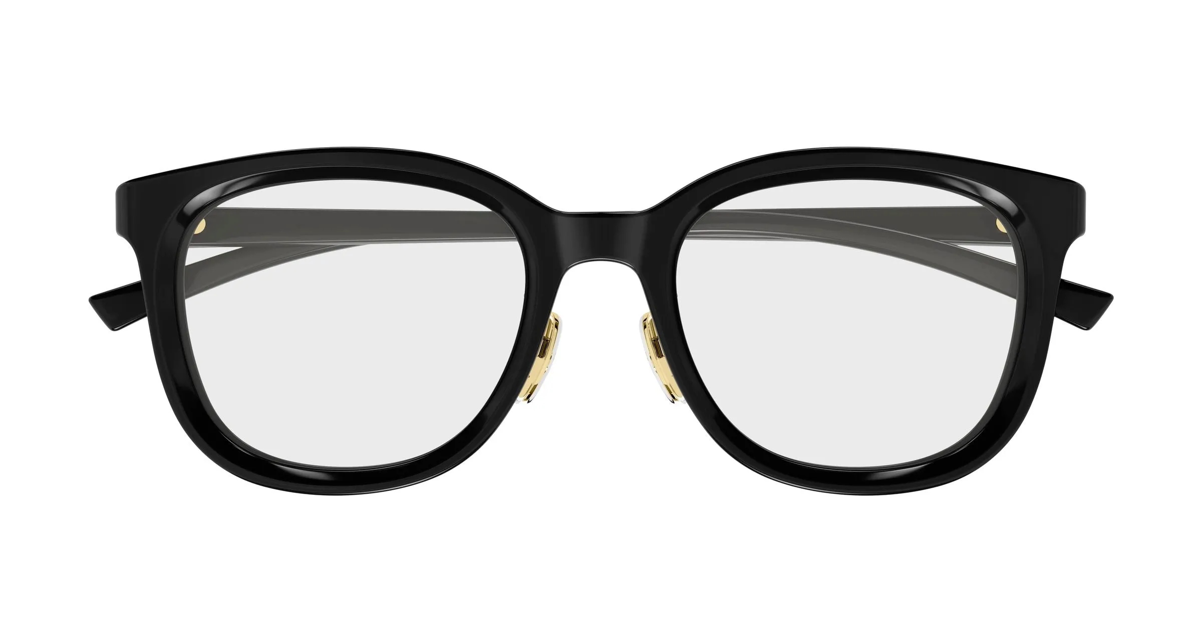 Gucci GG1949OK 001 Montature da vista Acetato Nero Trasparente Rotonda - immagine 2
