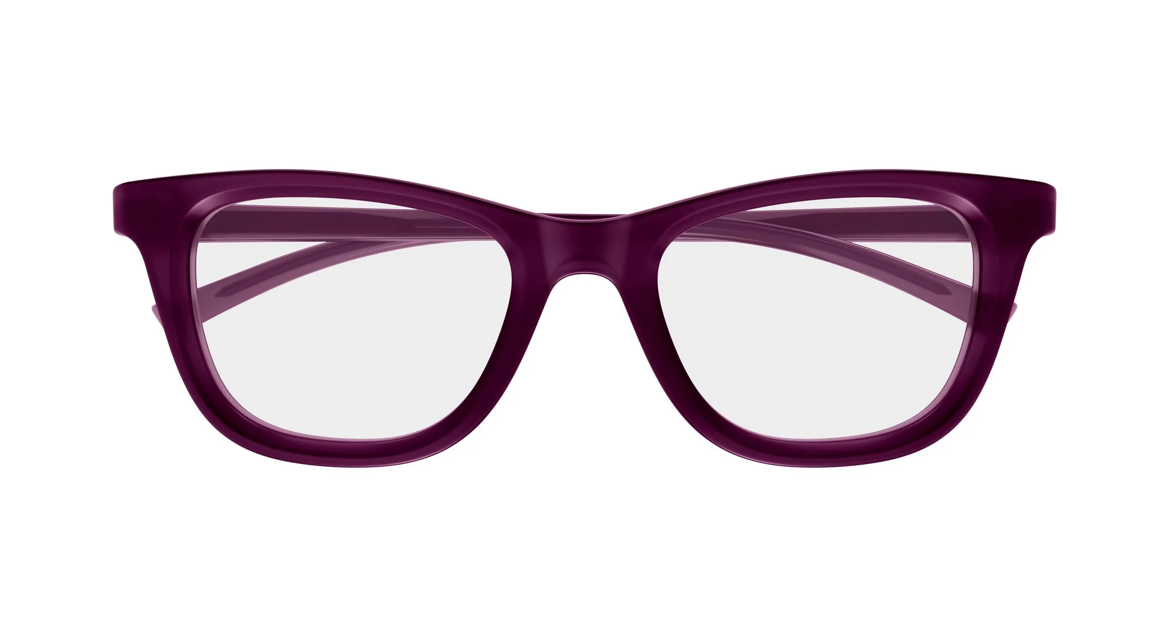 Gucci GG1945O 004 Montature da vista Acetato Viola Trasparente Cat Eye - immagine 2