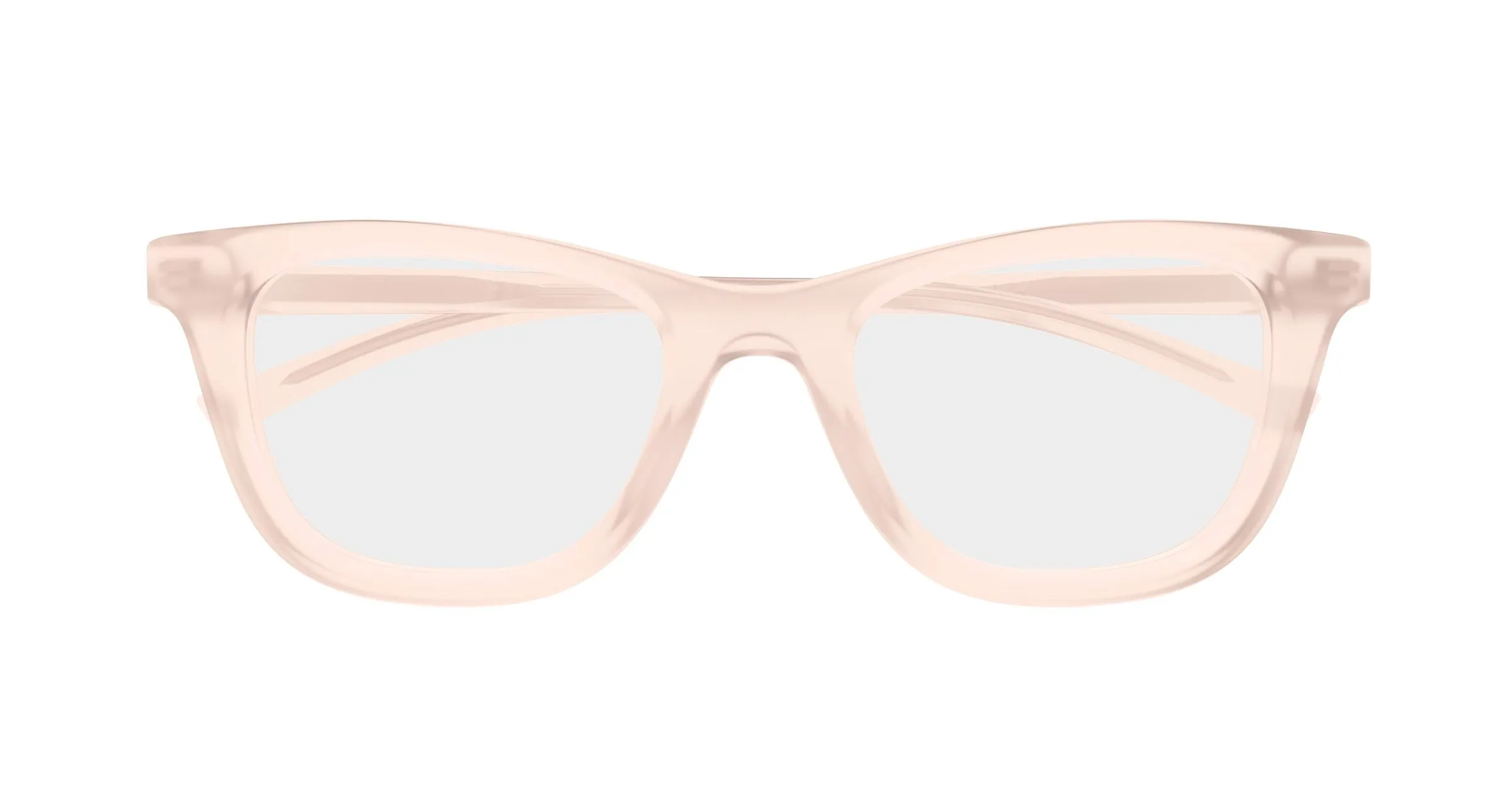 Gucci GG1945O 003 Montature da vista Acetato Rosa Trasparente Cat Eye - immagine 2