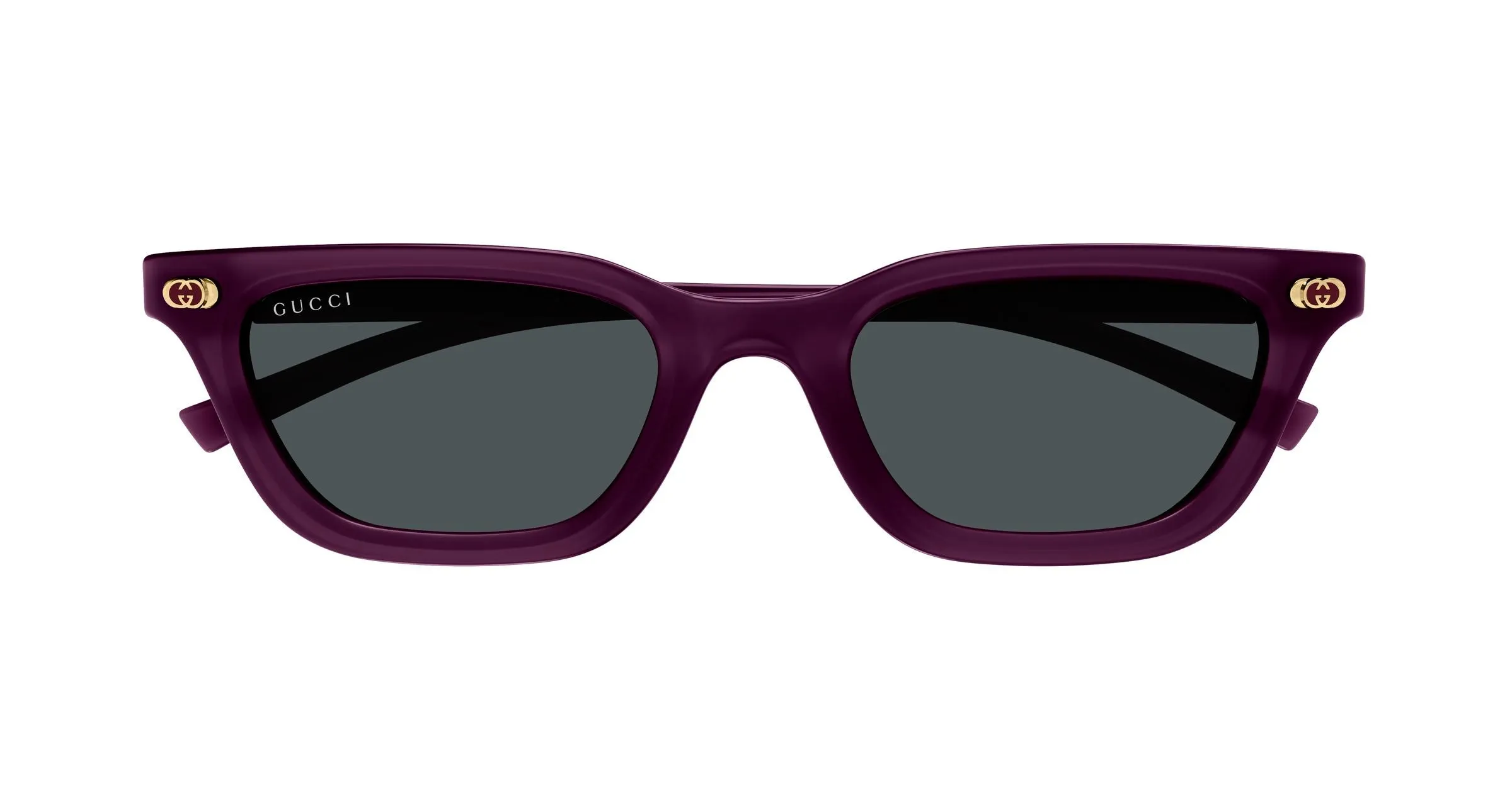 Gucci GG1944S 003 Occhiali da sole Acetato Viola Grigio Cat Eye - immagine 2
