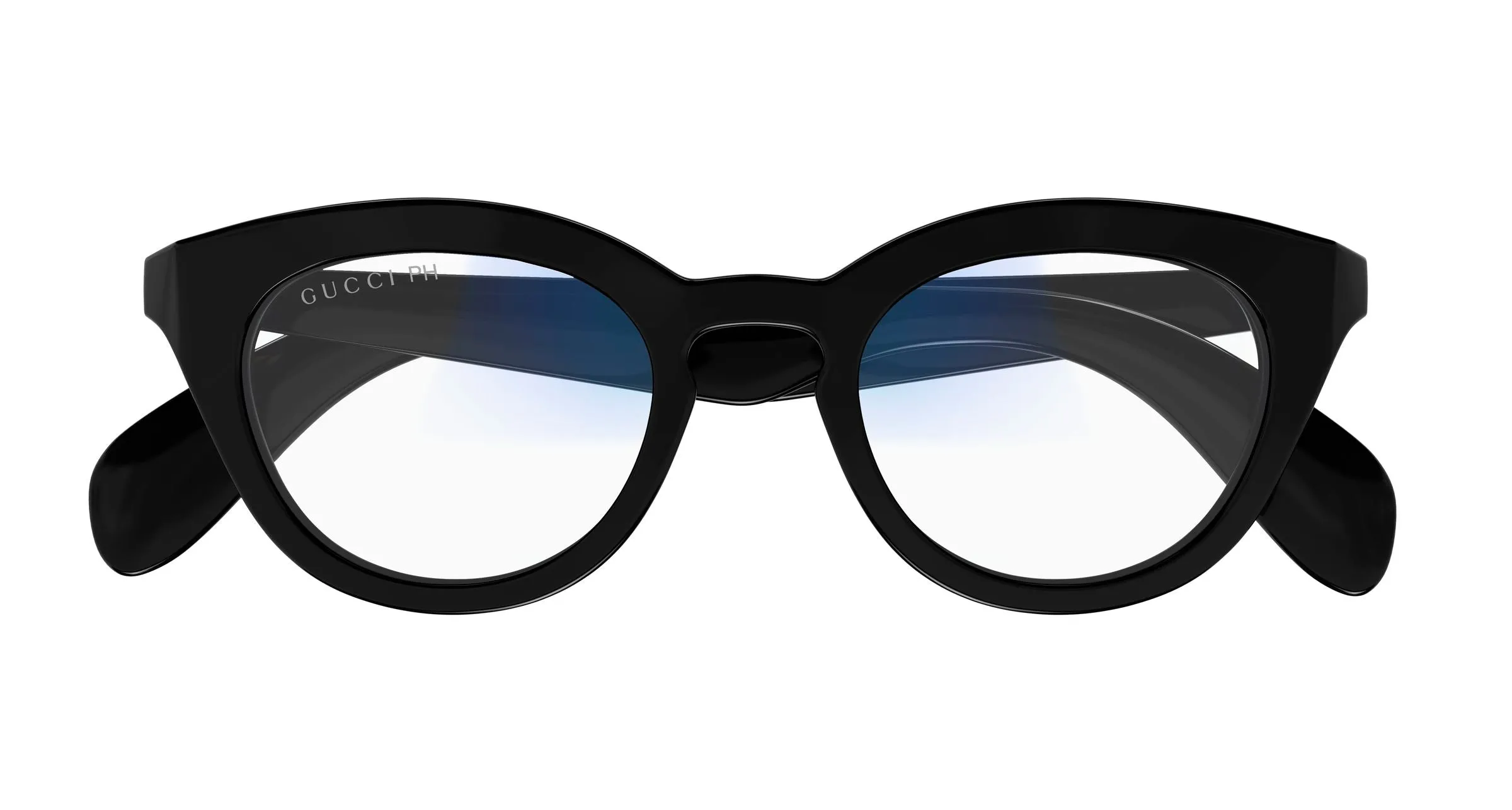 Gucci GG1934S 006 Occhiali da sole Iniettato Nero Trasparente Squadrata Fotocromatico - immagine 2