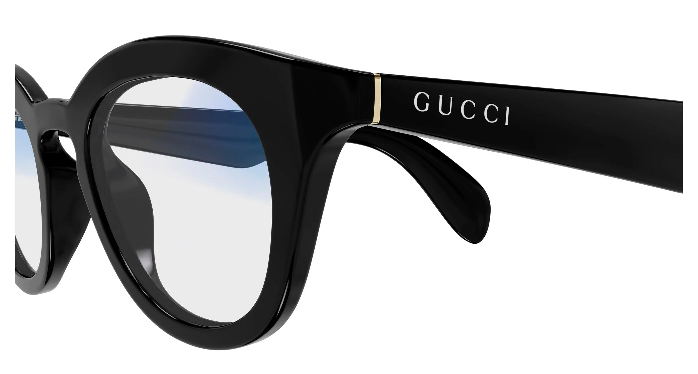 Gucci GG1934S 006 Occhiali da sole Iniettato Nero Trasparente Squadrata Fotocromatico - immagine 3