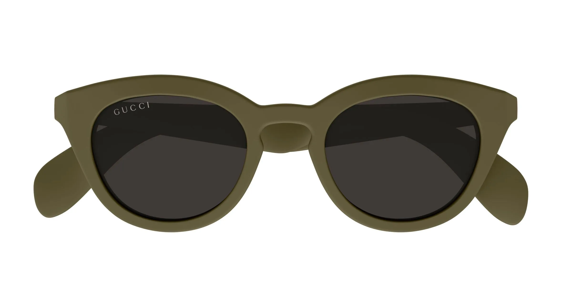 Gucci GG1934S 004 Occhiali da sole Iniettato Verde Grigio Squadrata - immagine 2