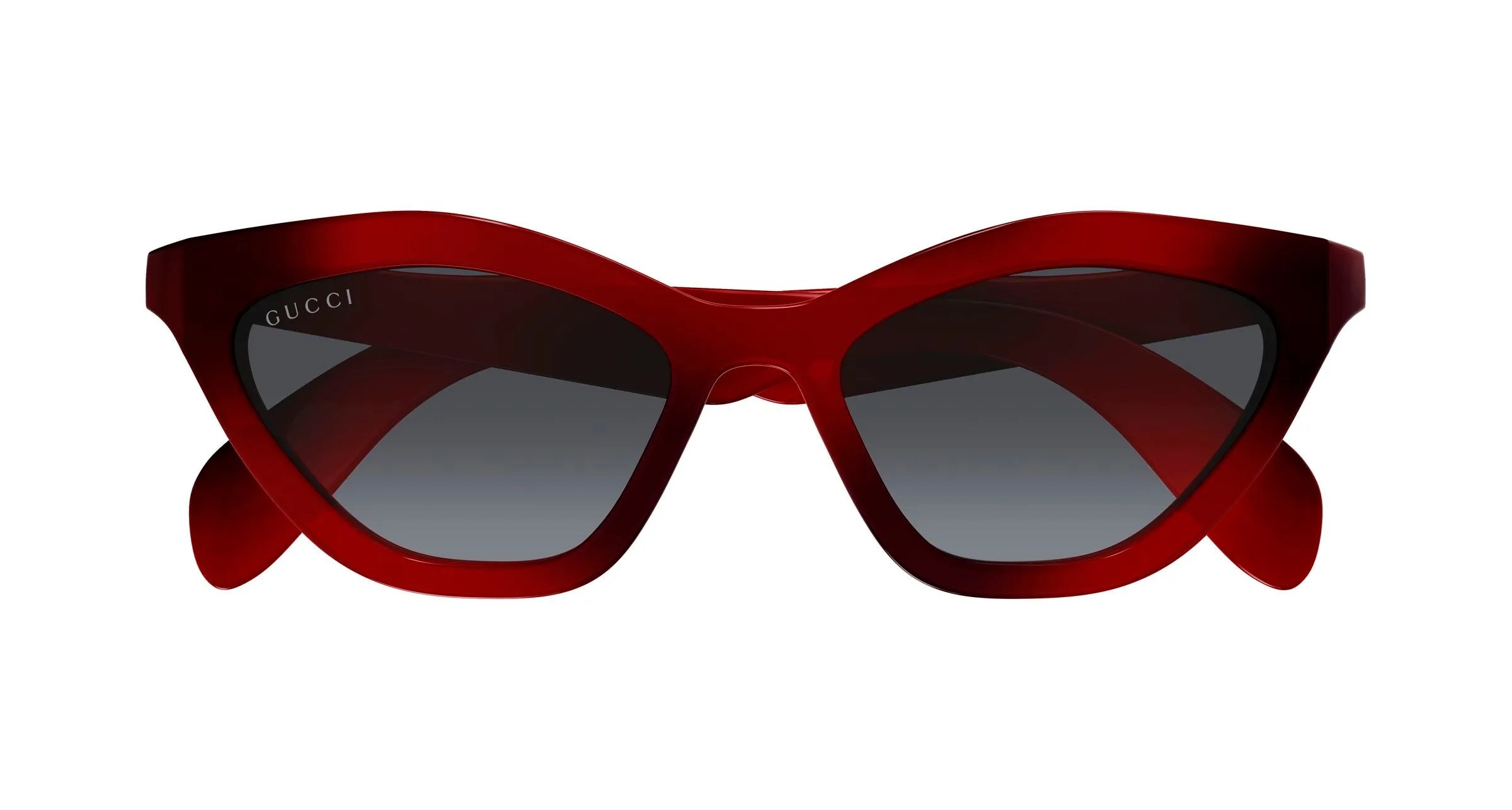 Gucci GG1931S 002 Occhiali da sole Iniettato Havana Grigio Cat Eye - immagine 2