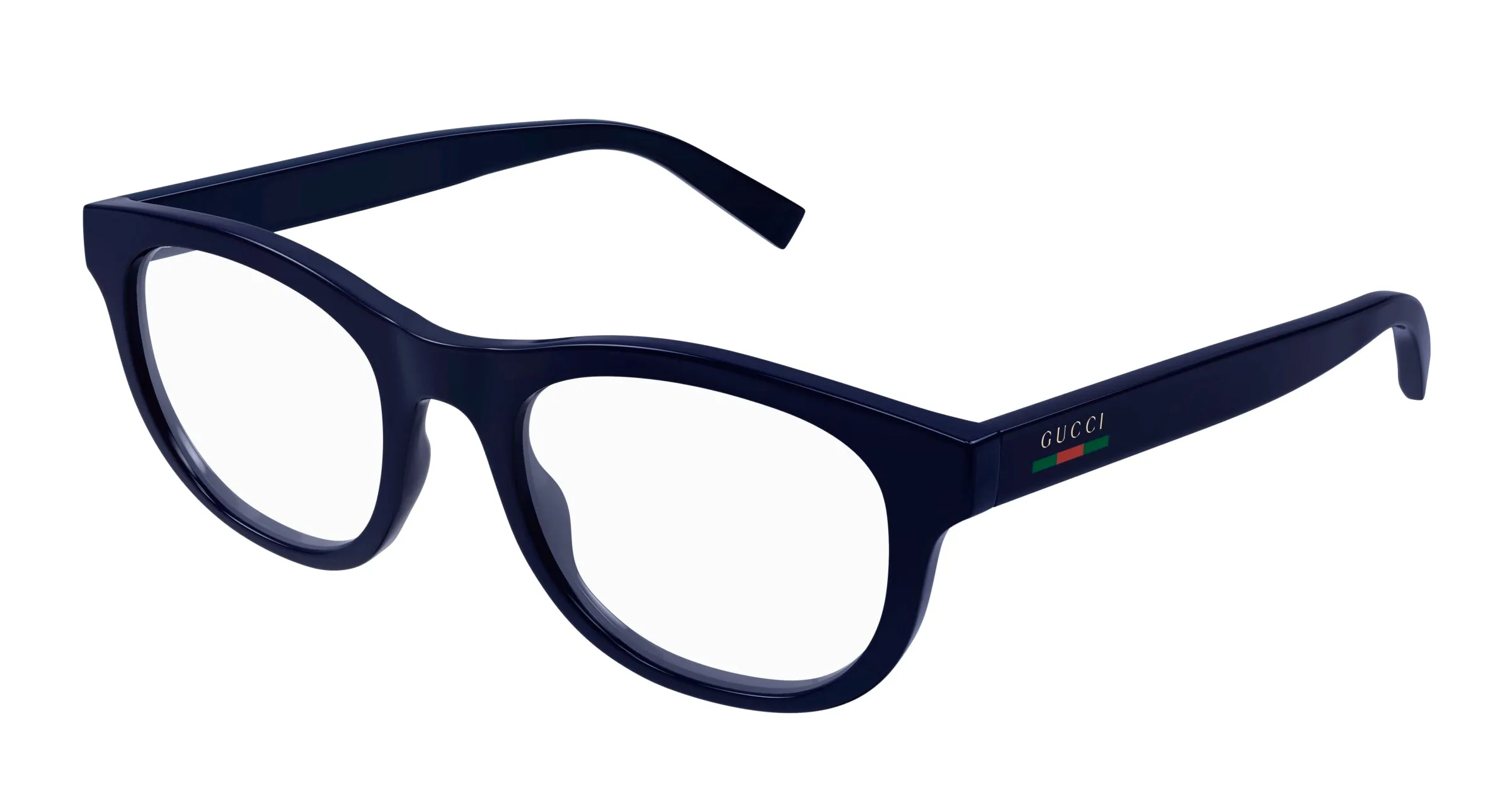 Gucci GG1929O 003 Montature da vista Iniettato Blu Trasparente Squadrata - immagine 1