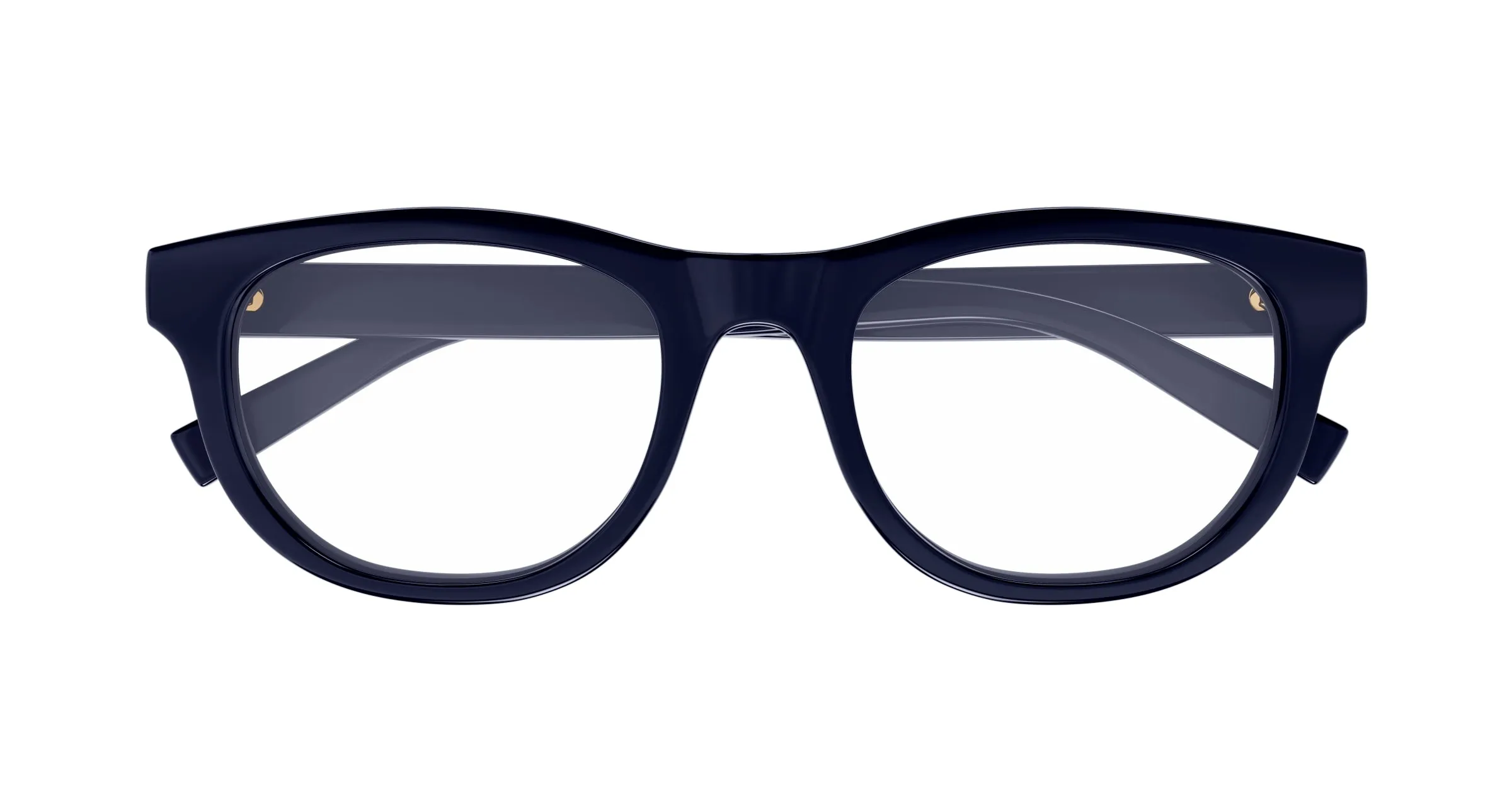 Gucci GG1929O 003 Montature da vista Iniettato Blu Trasparente Squadrata - immagine 2