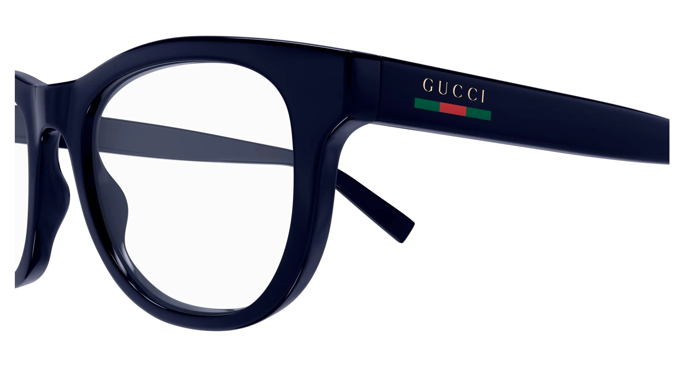Gucci GG1929O 003 Montature da vista Iniettato Blu Trasparente Squadrata - immagine 3