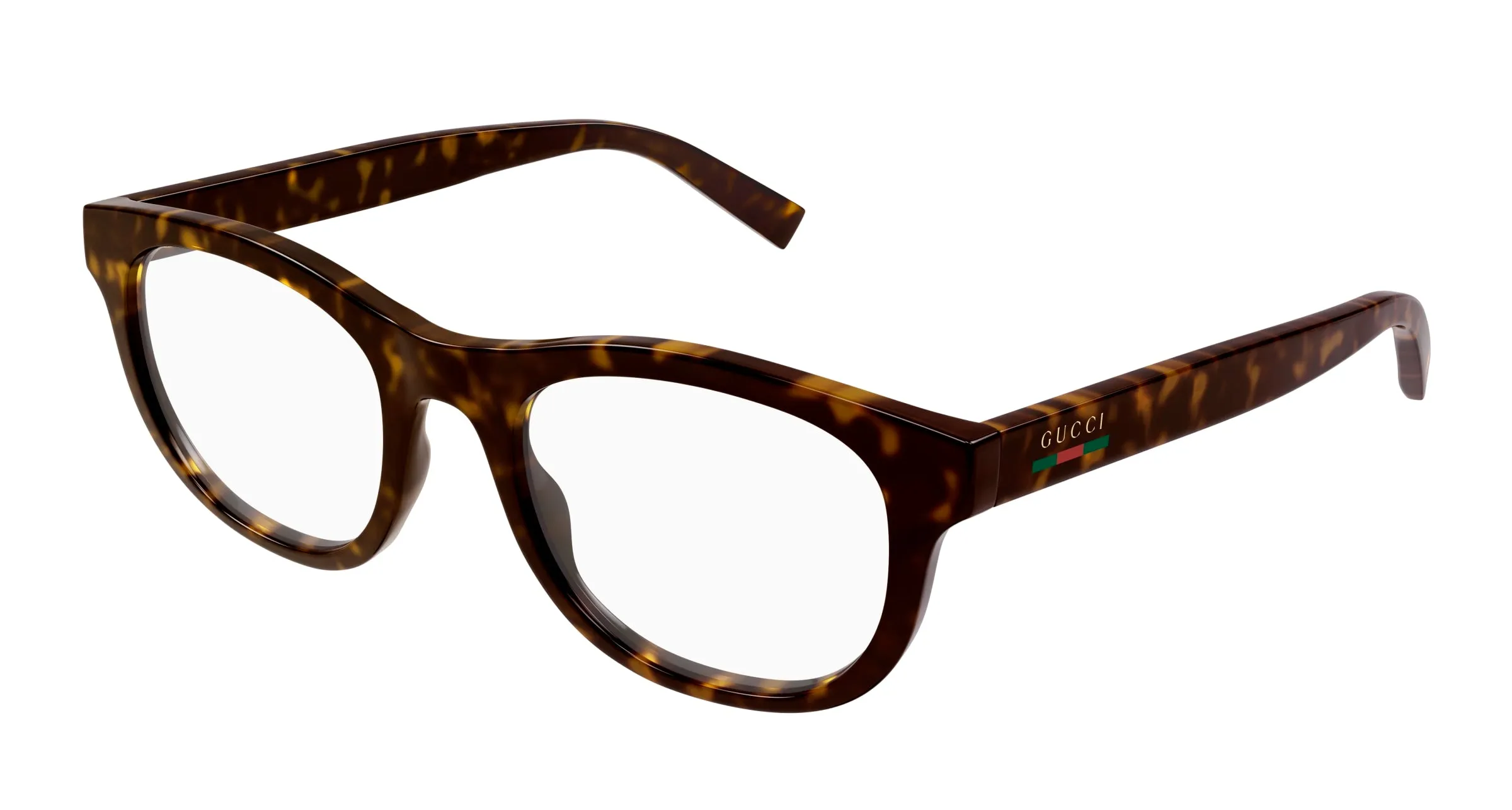 Gucci GG1929O 002 Montature da vista Iniettato Havana Trasparente Squadrata - immagine 1