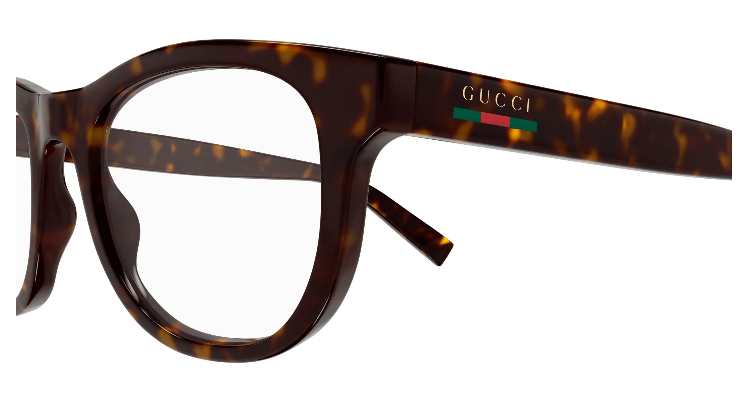 Gucci GG1929O 002 Montature da vista Iniettato Havana Trasparente Squadrata - immagine 3