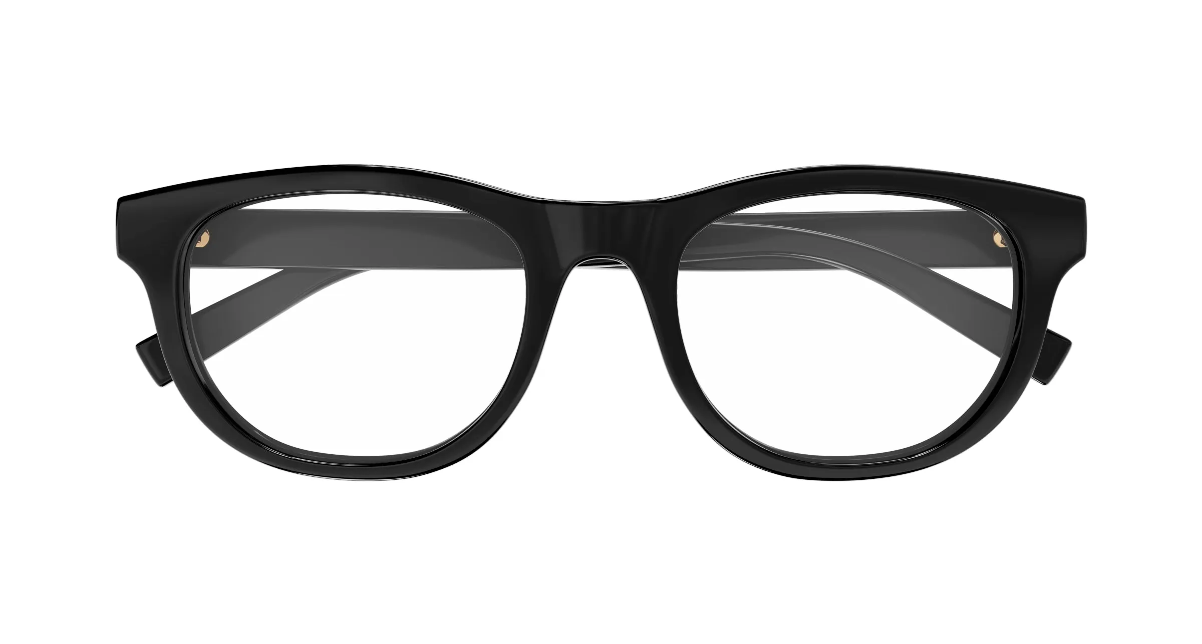 Gucci GG1929O 001 Montature da vista Iniettato Nero Trasparente Squadrata - immagine 2