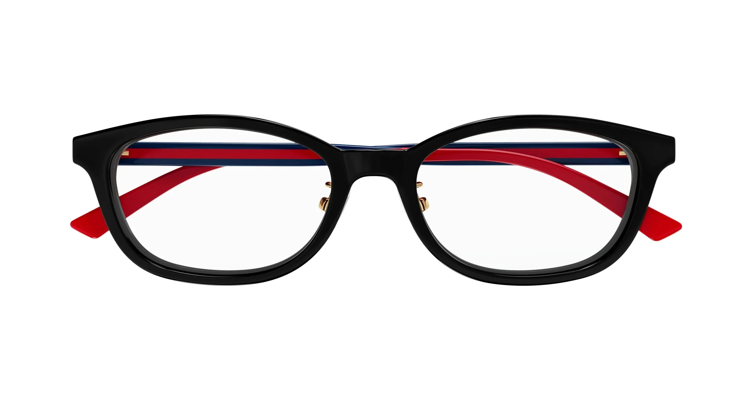 Gucci GG1903OJ 003 Montature da vista Acetato Nero Trasparente Squadrata - immagine 2
