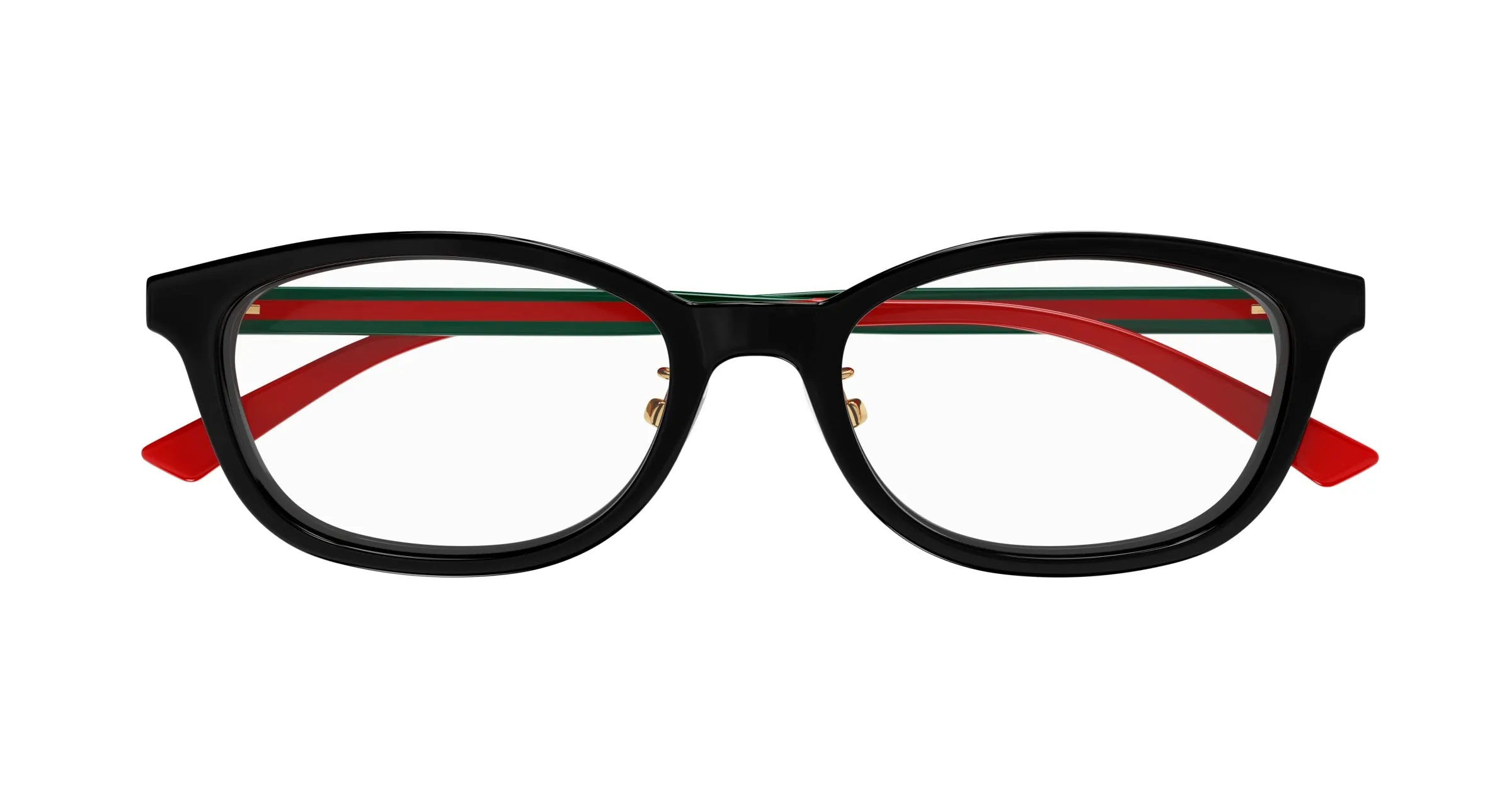 Gucci GG1903OJ 001 Montature da vista Acetato Nero Trasparente Squadrata - immagine 2