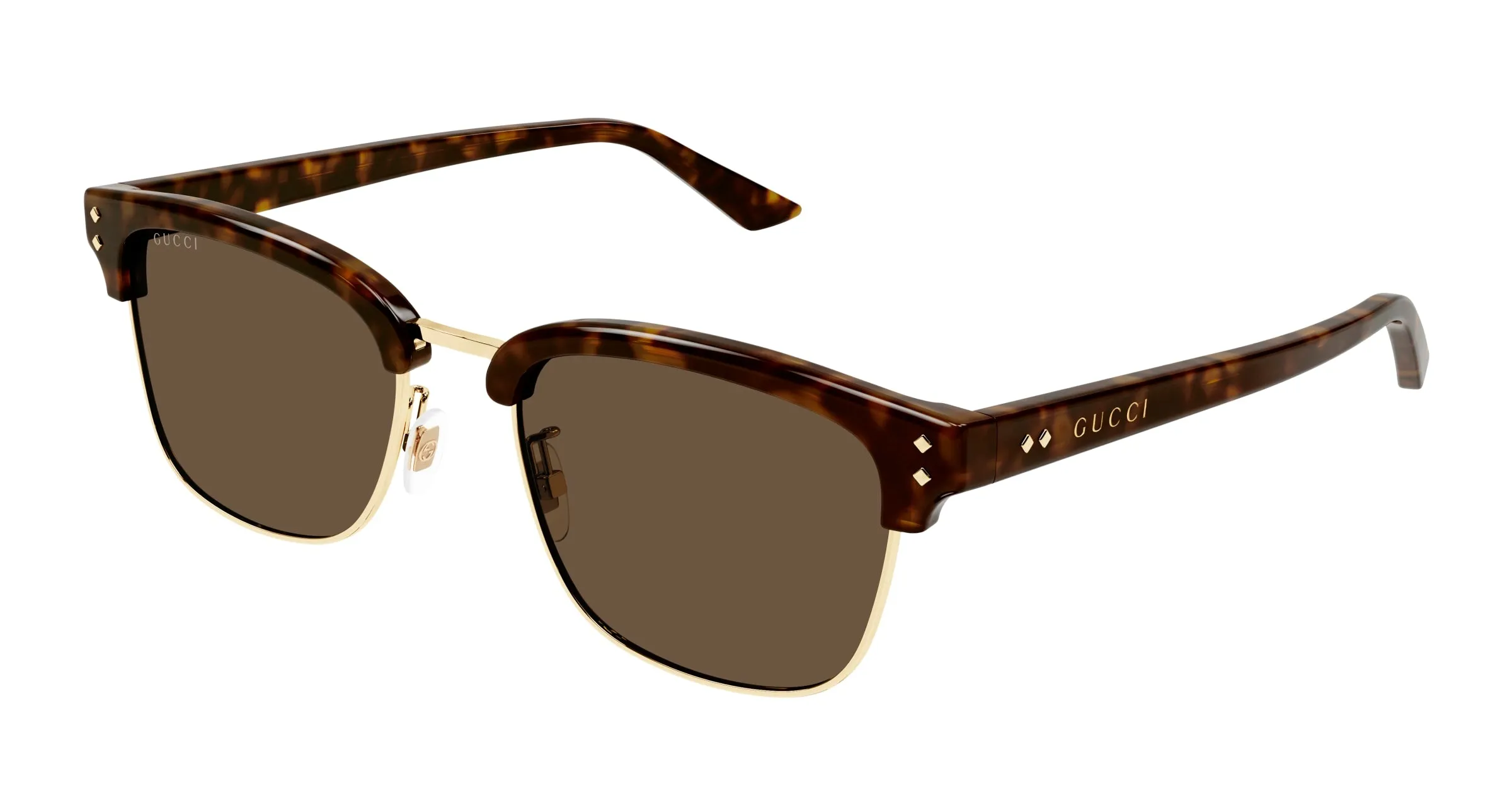 Gucci GG1897SK 002 Occhiali da sole Acetato Havana Marrone Squadrata - immagine 1