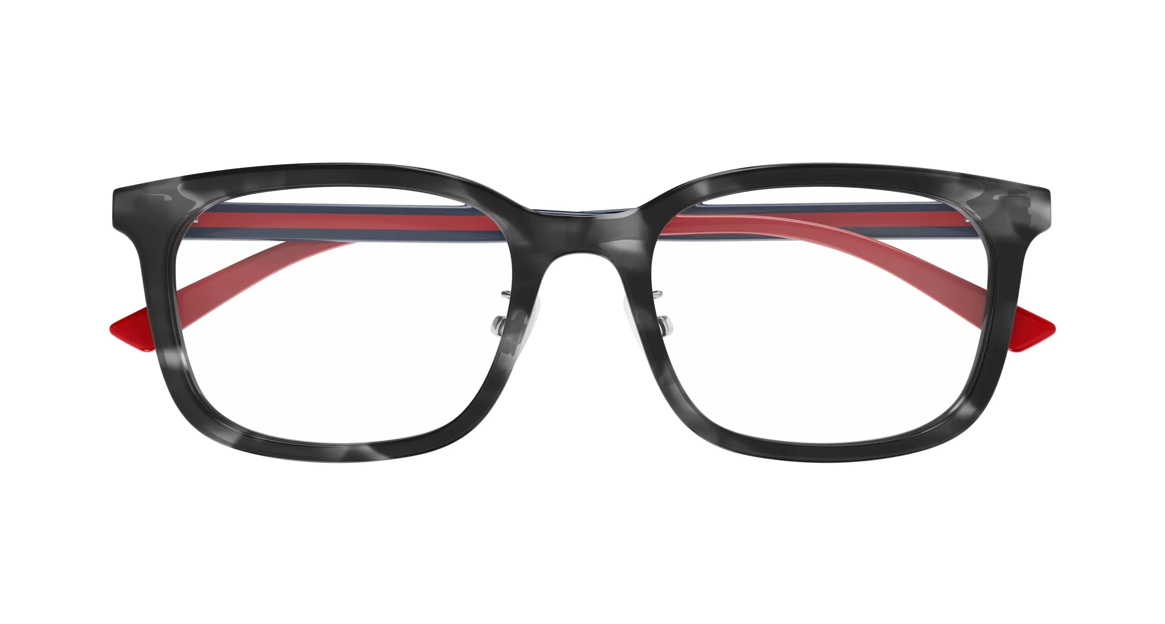 Gucci GG1873OK 004 Montature da vista Acetato Havana Trasparente Squadrata - immagine 2