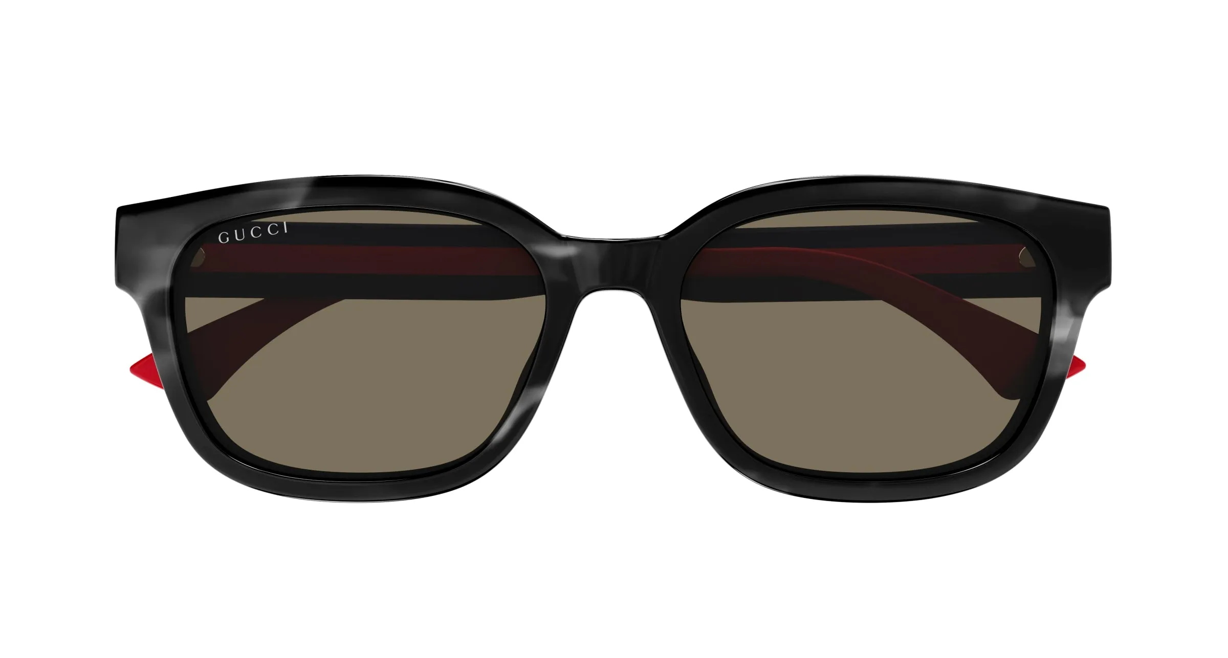 Gucci GG1872SK 004 Occhiali da sole Acetato Havana Marrone Squadrata - immagine 2
