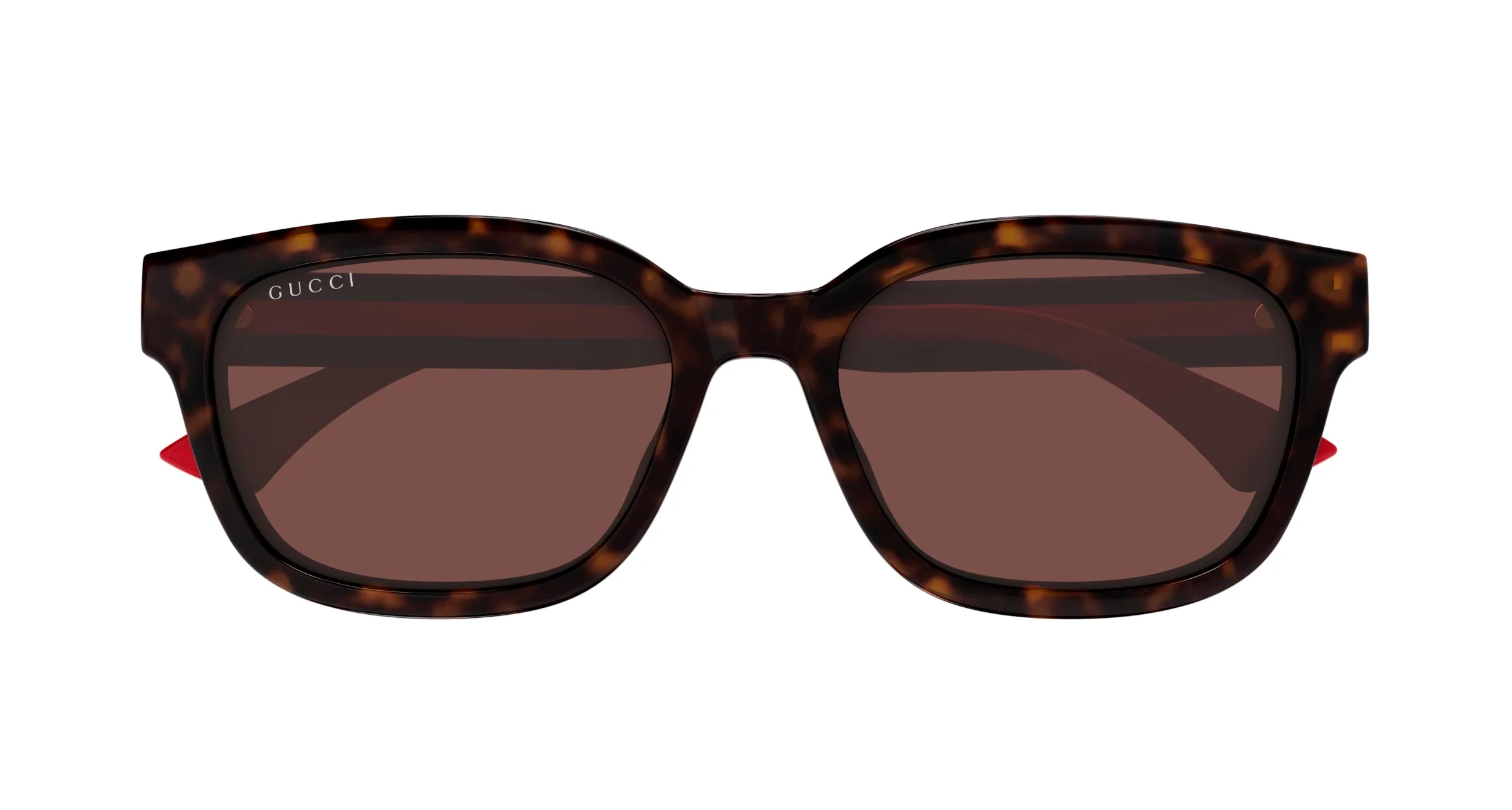 Gucci GG1872SK 002 Occhiali da sole Acetato Havana Marrone Squadrata - immagine 2