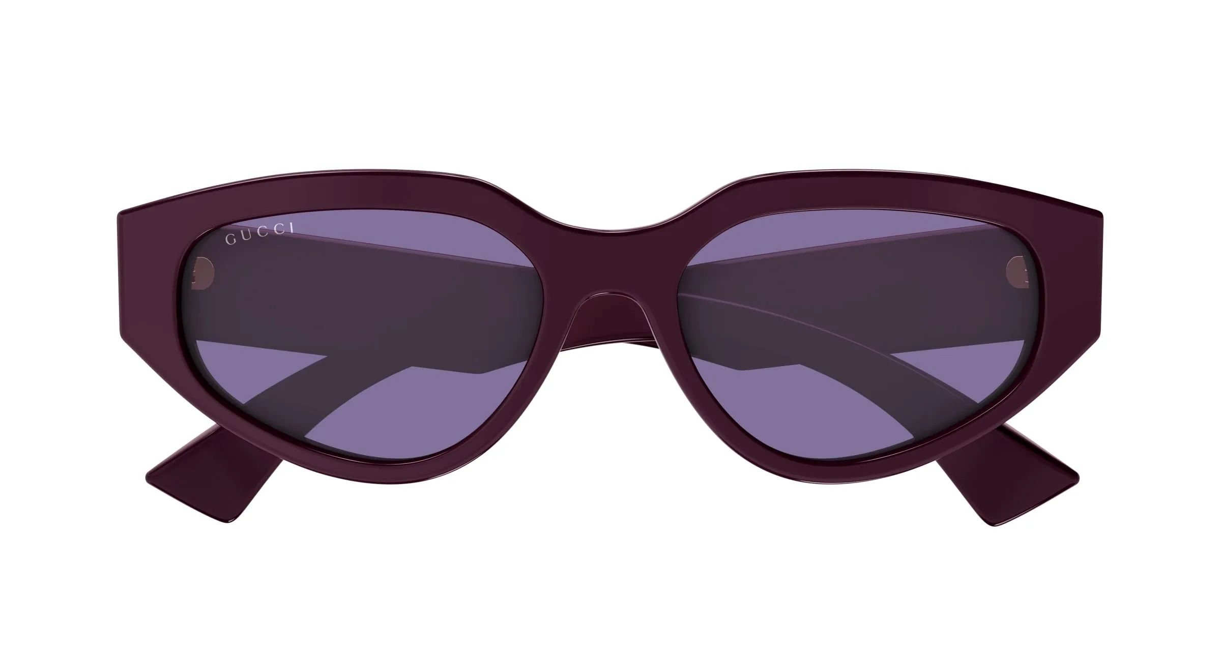 Gucci GG1845SA 004 Occhiali da sole Acetato Viola Viola Cat Eye - immagine 2