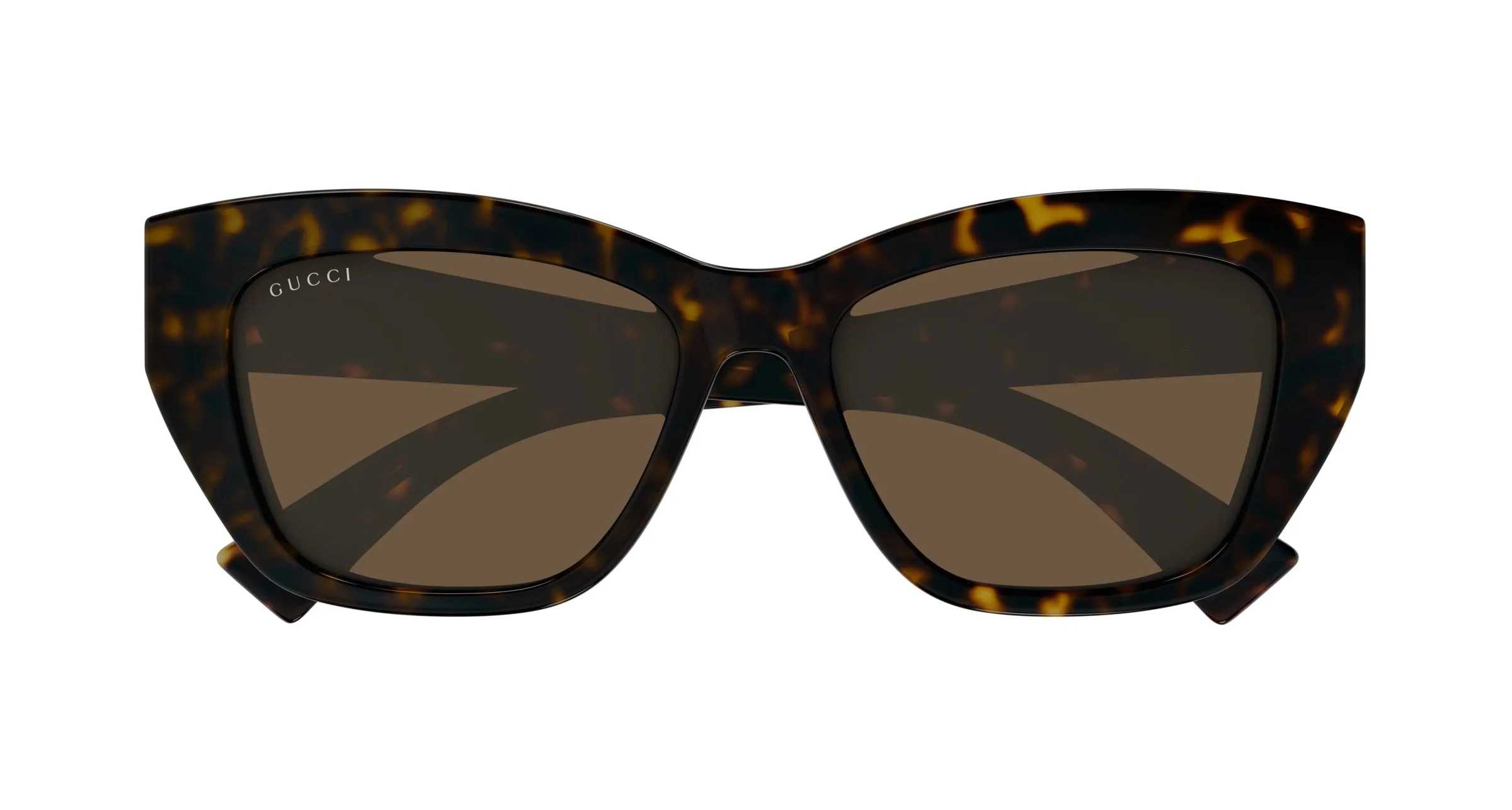Gucci GG1844SA 002 Occhiali da sole Acetato Havana Marrone Cat Eye - immagine 2