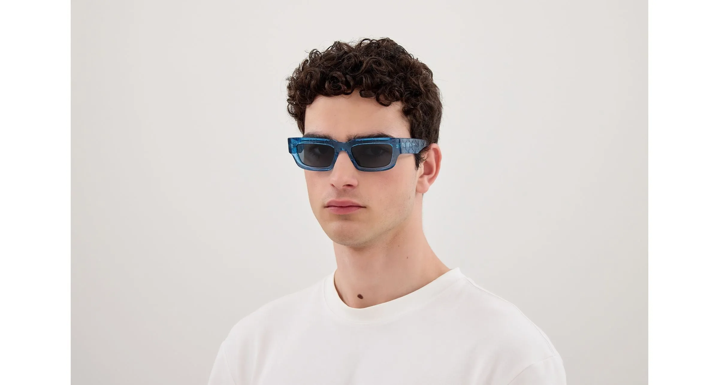 Gucci GG1838S 010 Occhiali da sole Acetato Squadrata - immagine 4