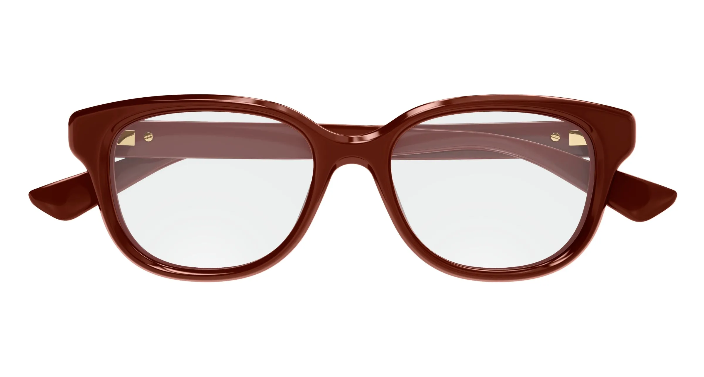 Gucci GG1833OK 003 Montature da vista Iniettato Bordeaux Trasparente Squadrata - immagine 2