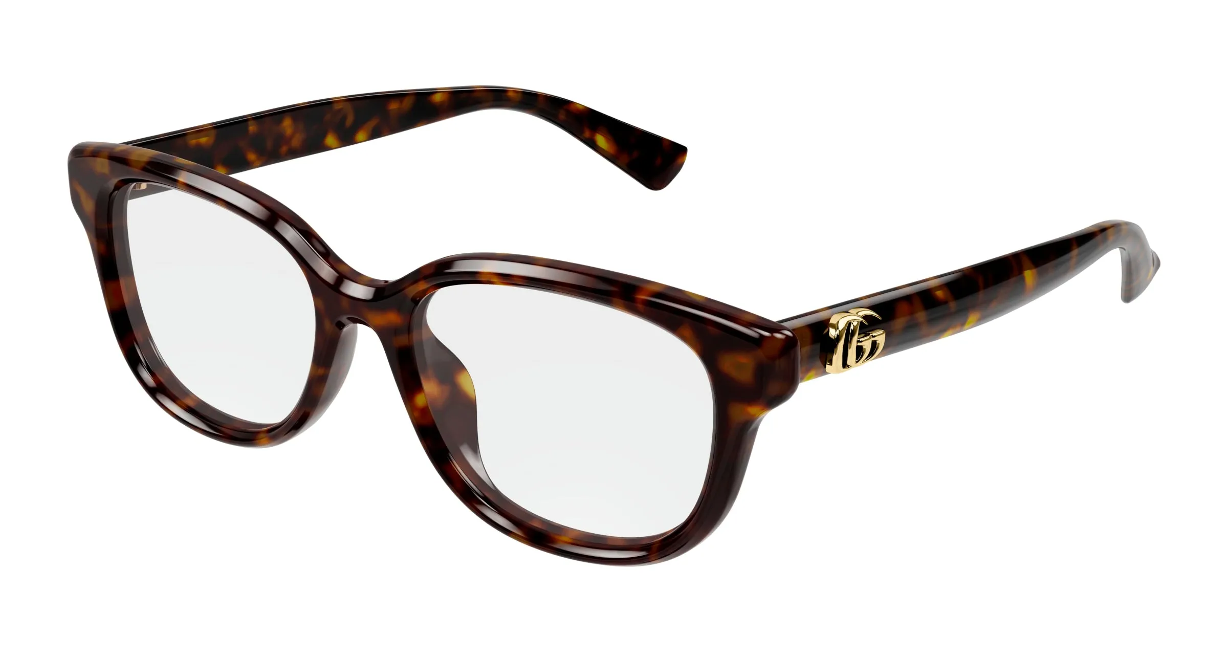 Gucci GG1833OK 002 Montature da vista Iniettato Havana Trasparente Squadrata - immagine 1