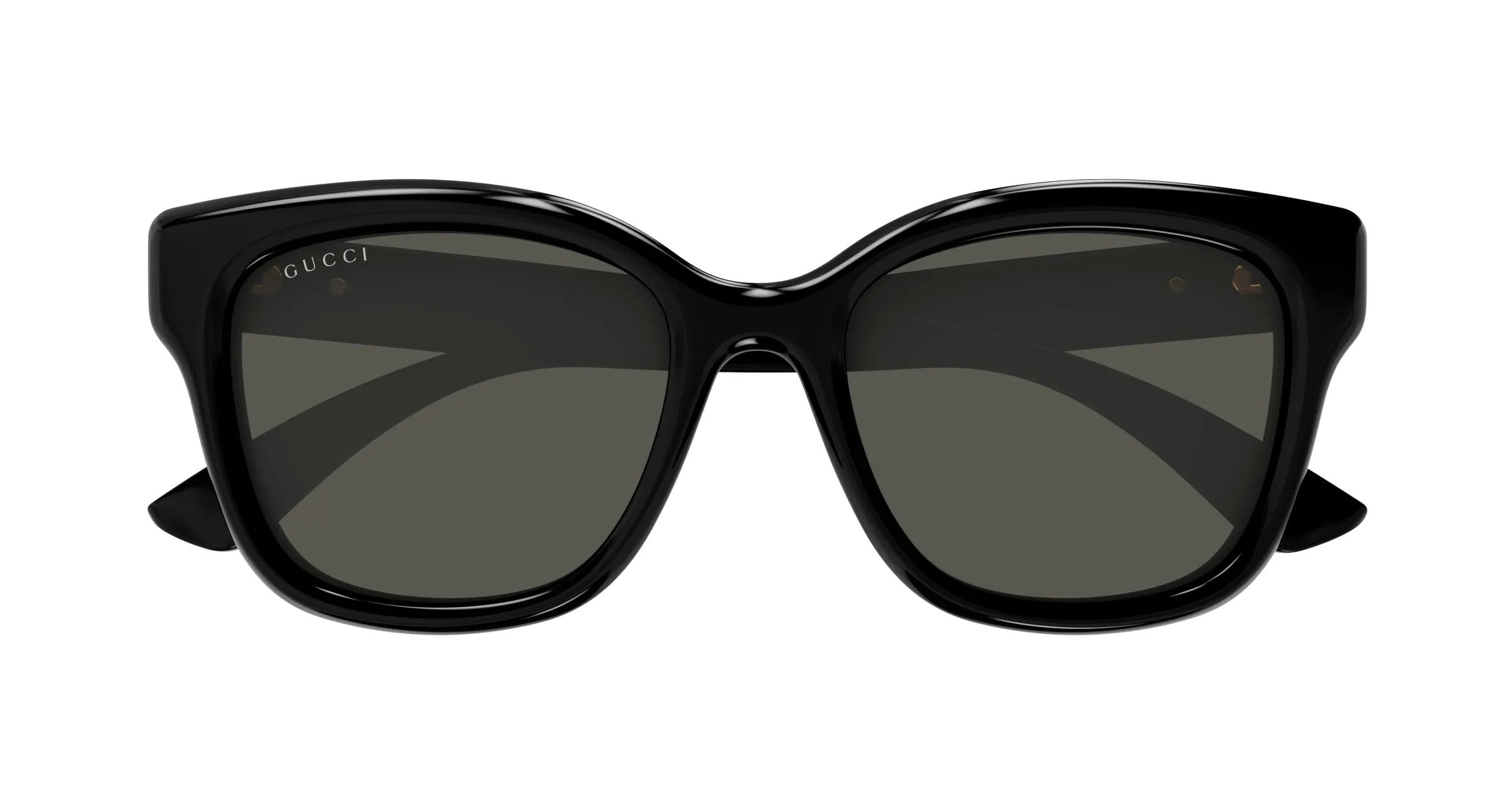 Gucci GG1830SK 001 Occhiali da sole Iniettato Nero Grigio Squadrata - immagine 2