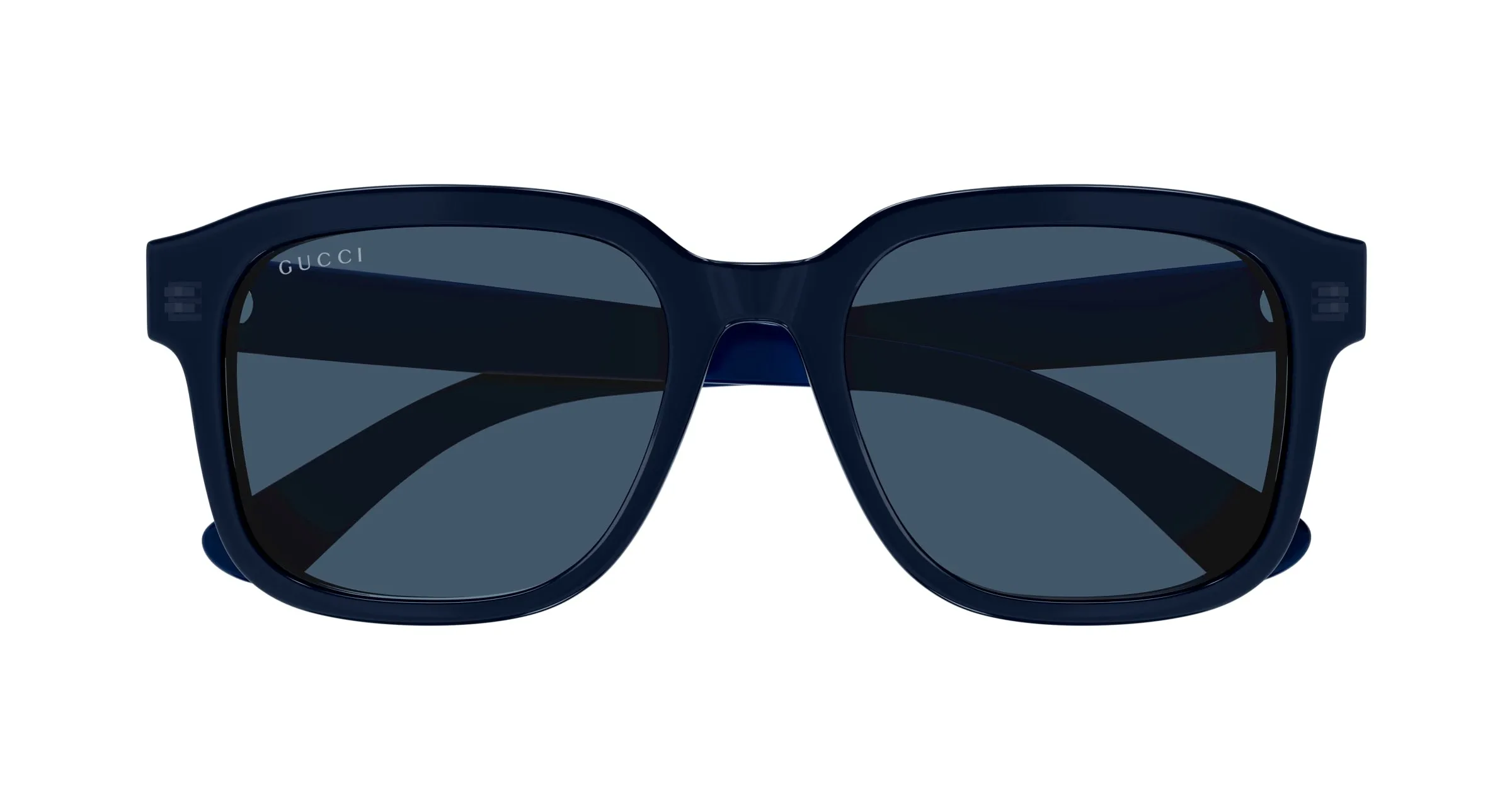 Gucci GG1798SA 004 Occhiali da sole Acetato Blu Squadrata - immagine 2