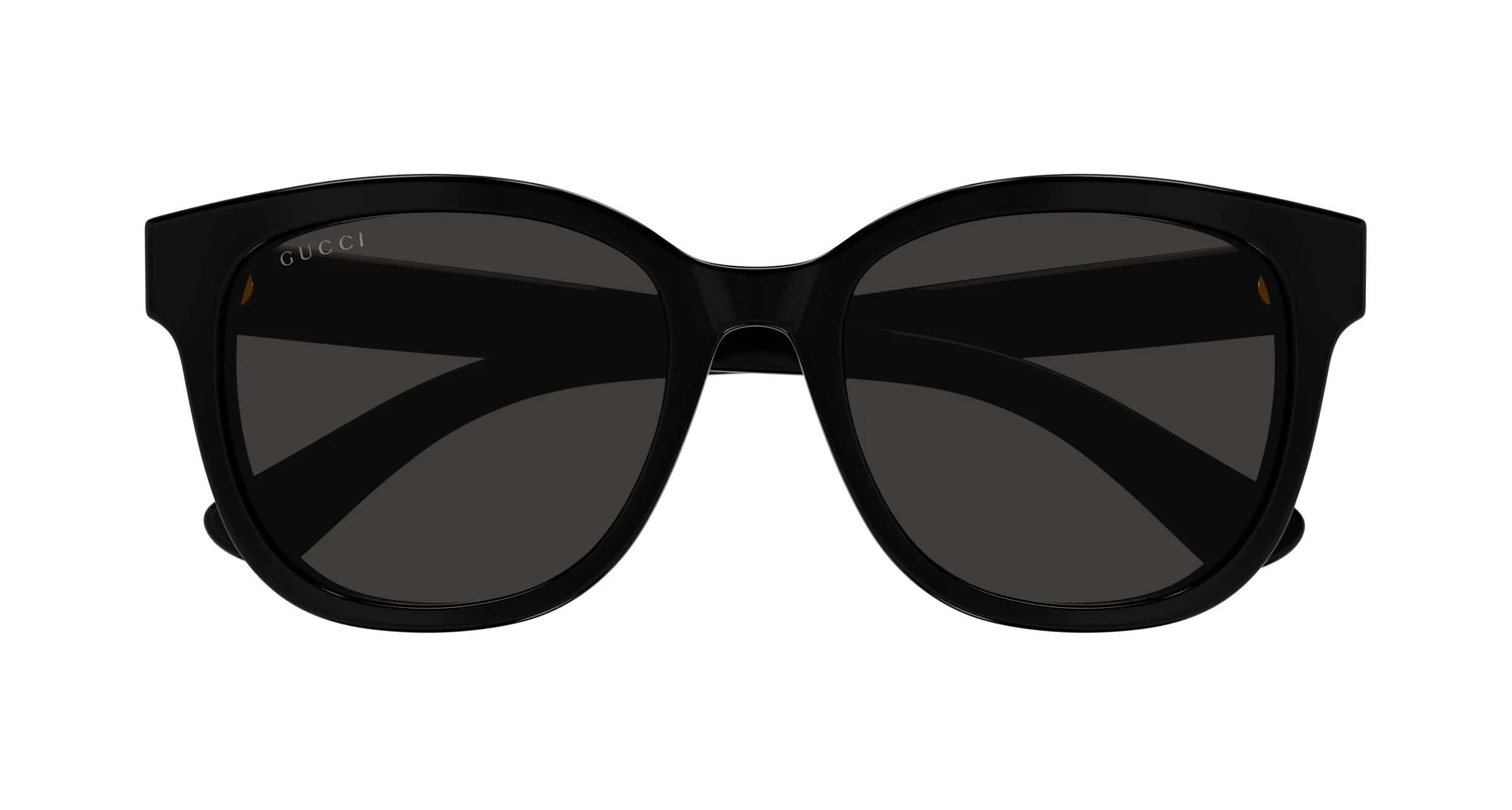 Gucci GG1797SK 001 Occhiali da sole Acetato Nero Grigio Rotonda - immagine 2