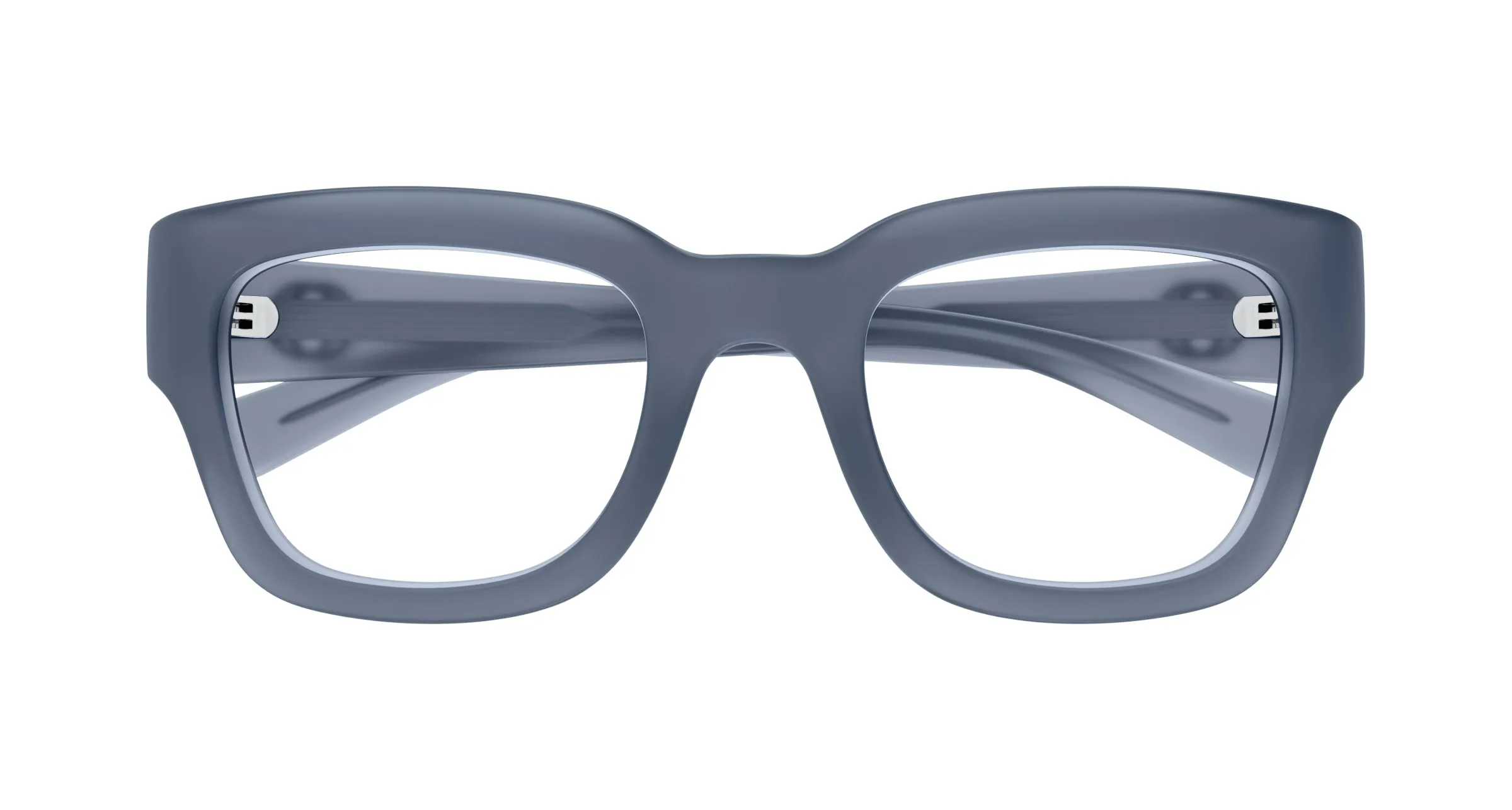 Gucci GG1788O 004 Montature da vista Iniettato Grigio Trasparente Squadrata - immagine 2