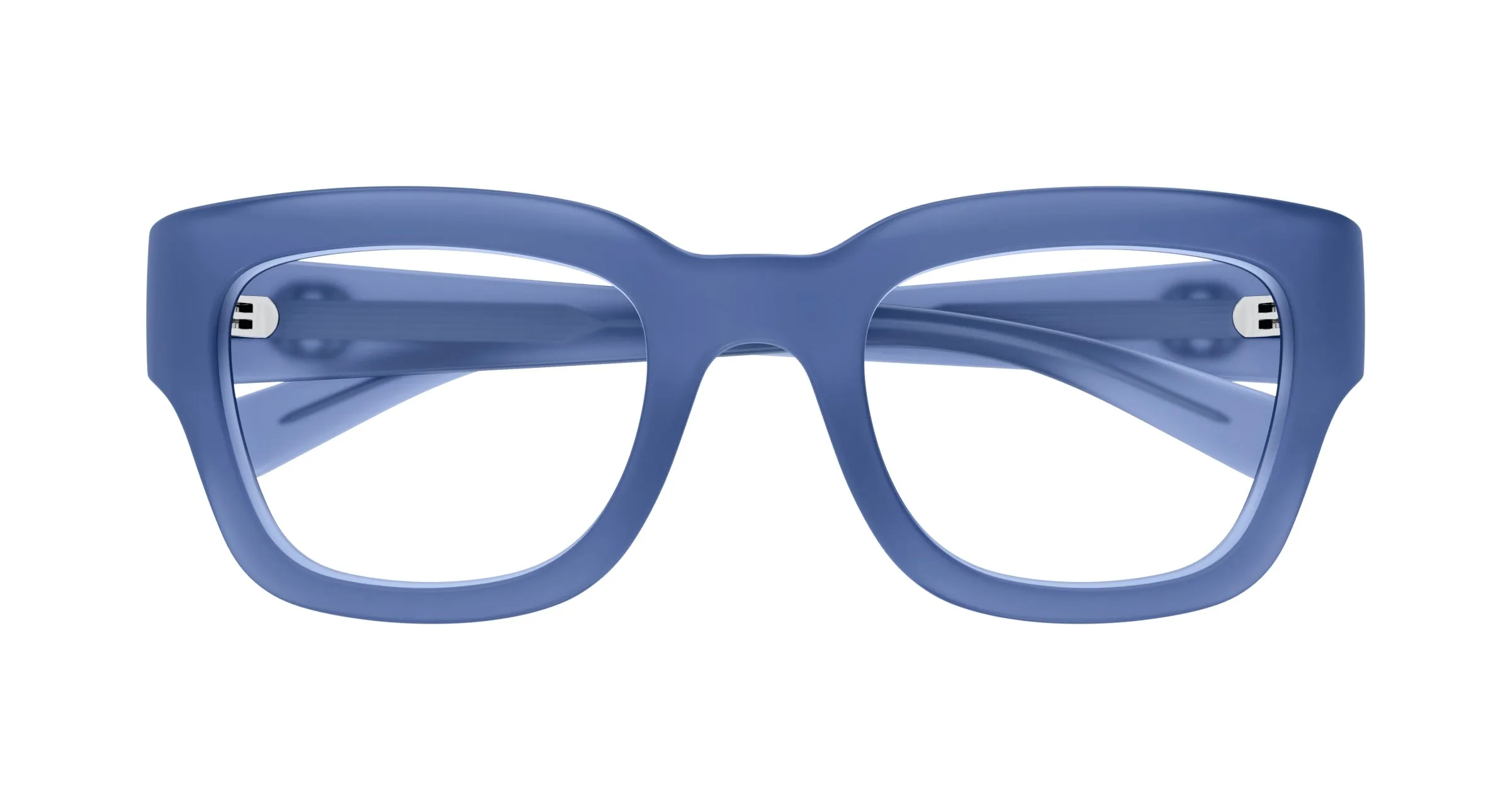 Gucci GG1788O 003 Montature da vista Iniettato Blu Trasparente Squadrata - immagine 2