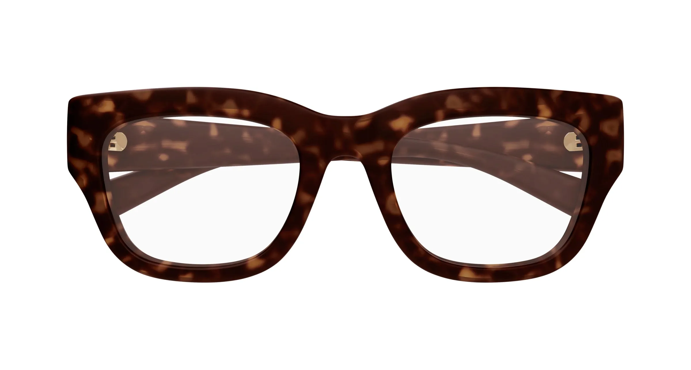 Gucci GG1785O 002 Montature da vista Iniettato Havana Trasparente Squadrata - immagine 2