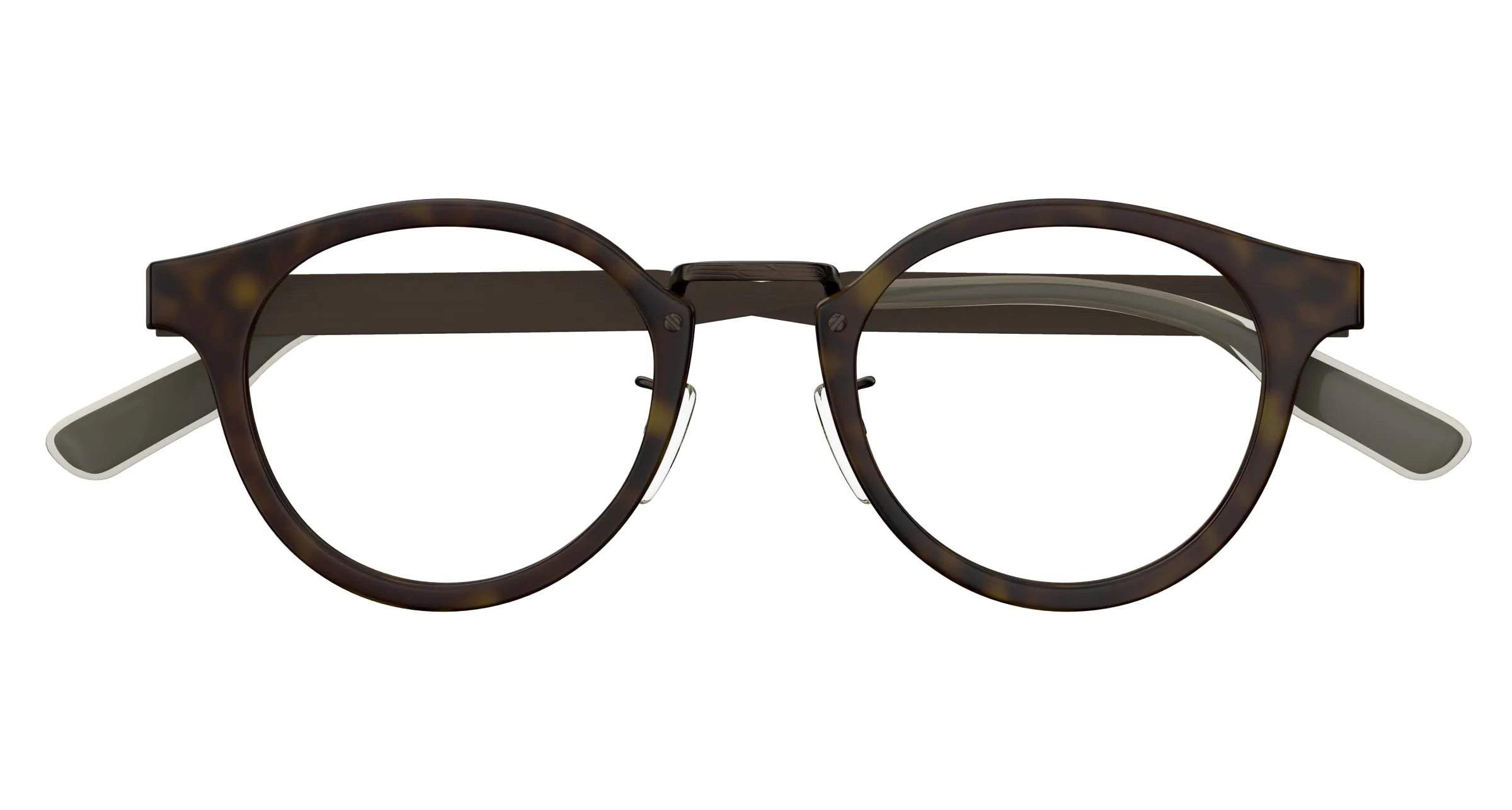 Gucci GG1743OJ 003 Montature da vista Acetato Havana Trasparente Rotonda - immagine 2