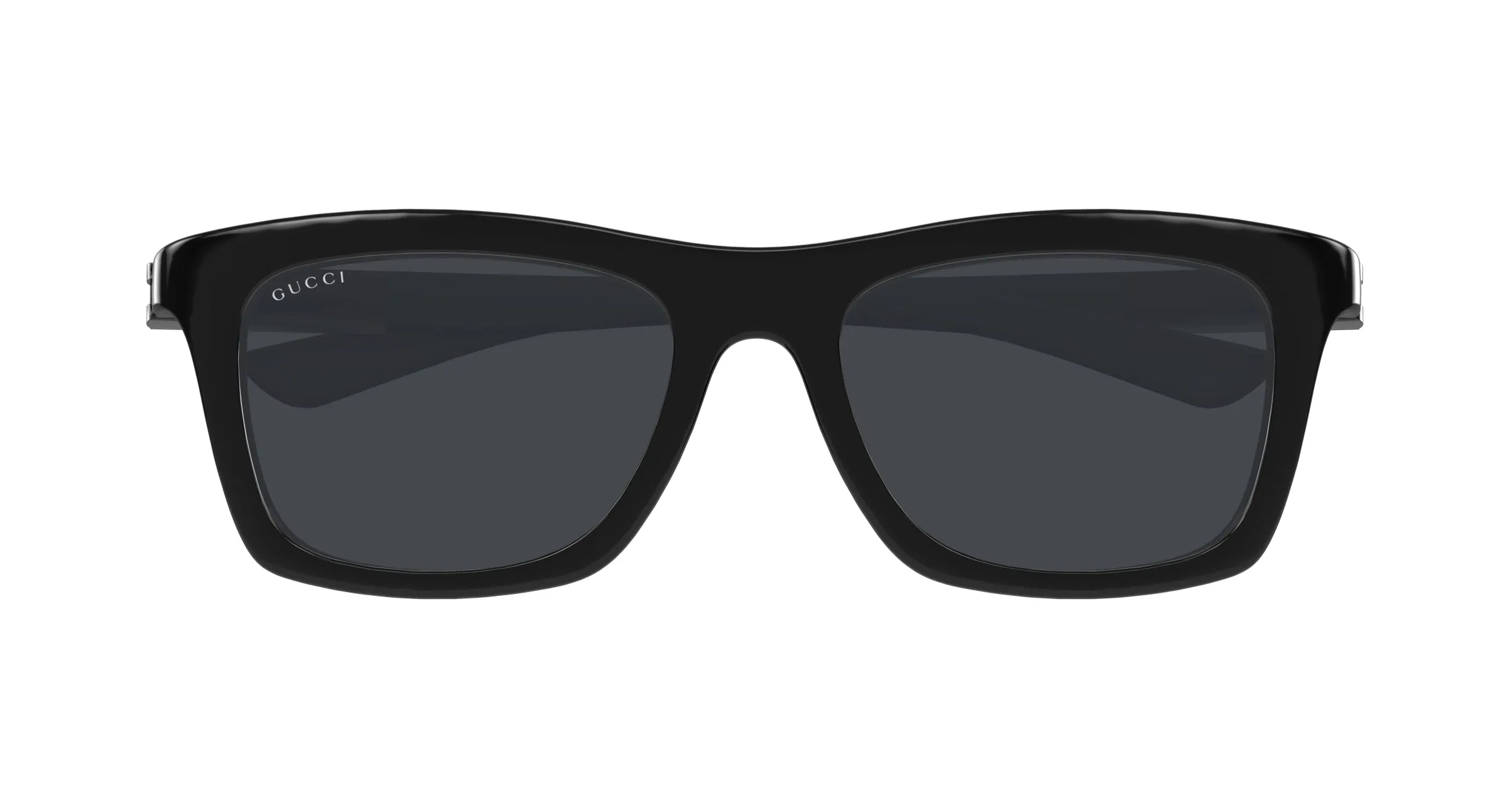 Gucci GG1735S 006 Occhiali da sole Iniettato Nero Grigio Squadrata - immagine 2