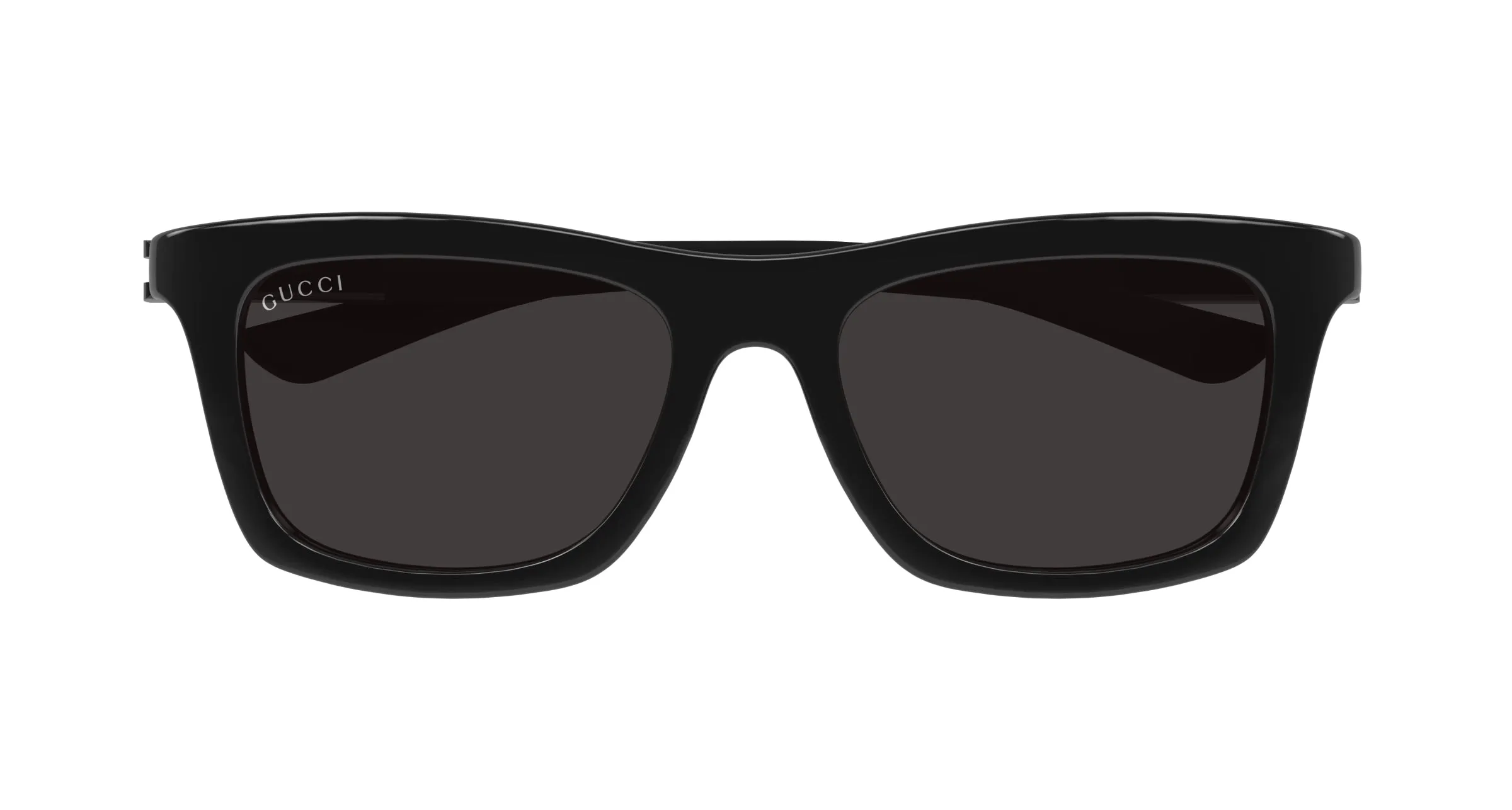 Gucci GG1735S 001 Occhiali da sole Iniettato Nero Grigio Squadrata - immagine 2