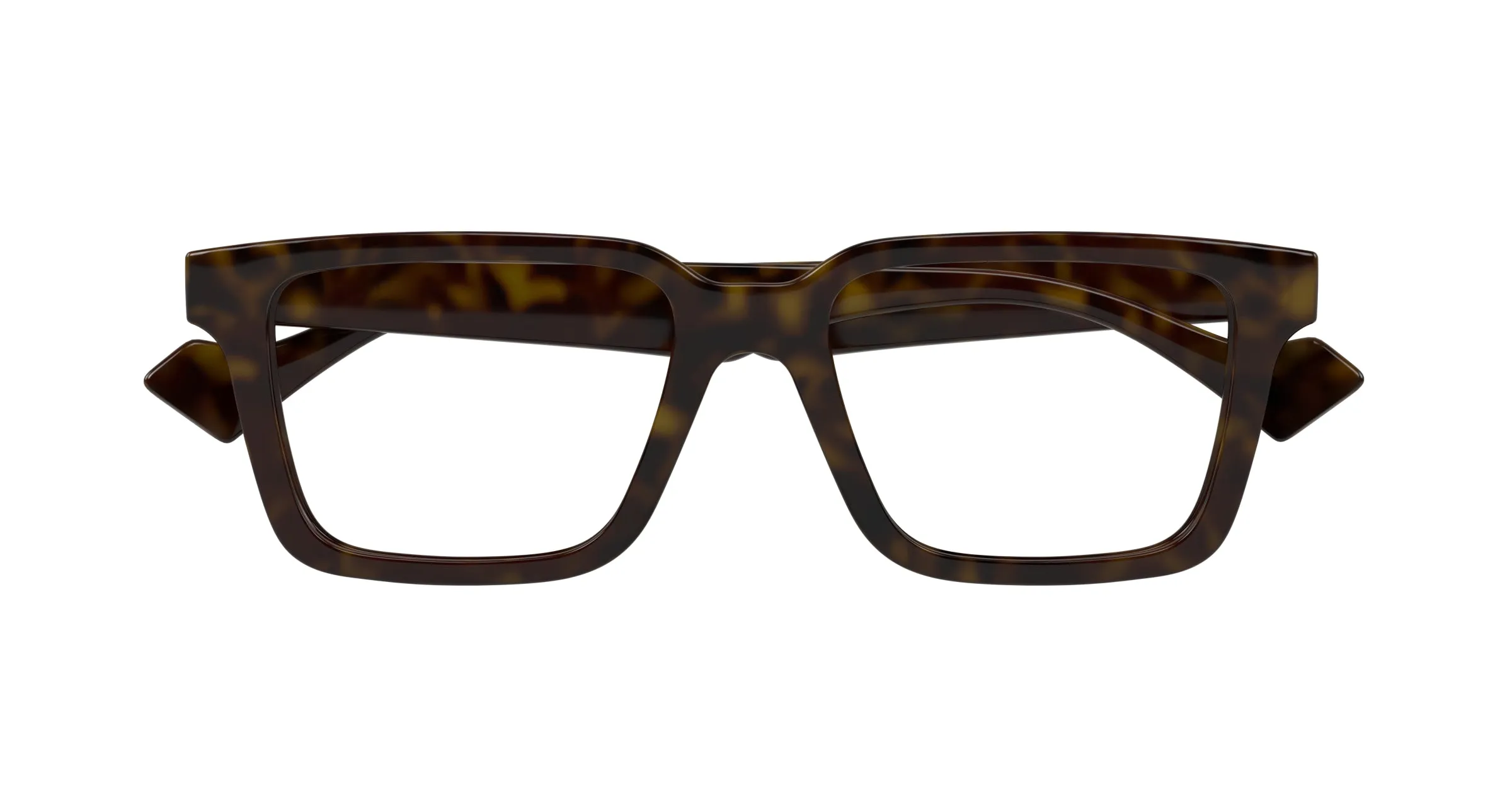 Gucci GG1729O 006 Montature da vista Iniettato Havana Trasparente Squadrata - immagine 2