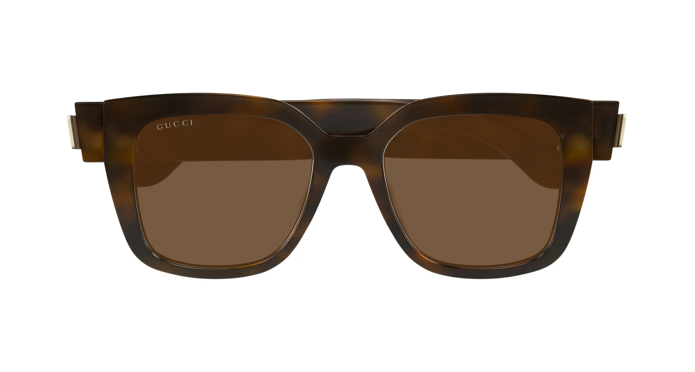 Gucci GG1690SK 002 Occhiali da sole Iniettato Havana Marrone Squadrata - immagine 2