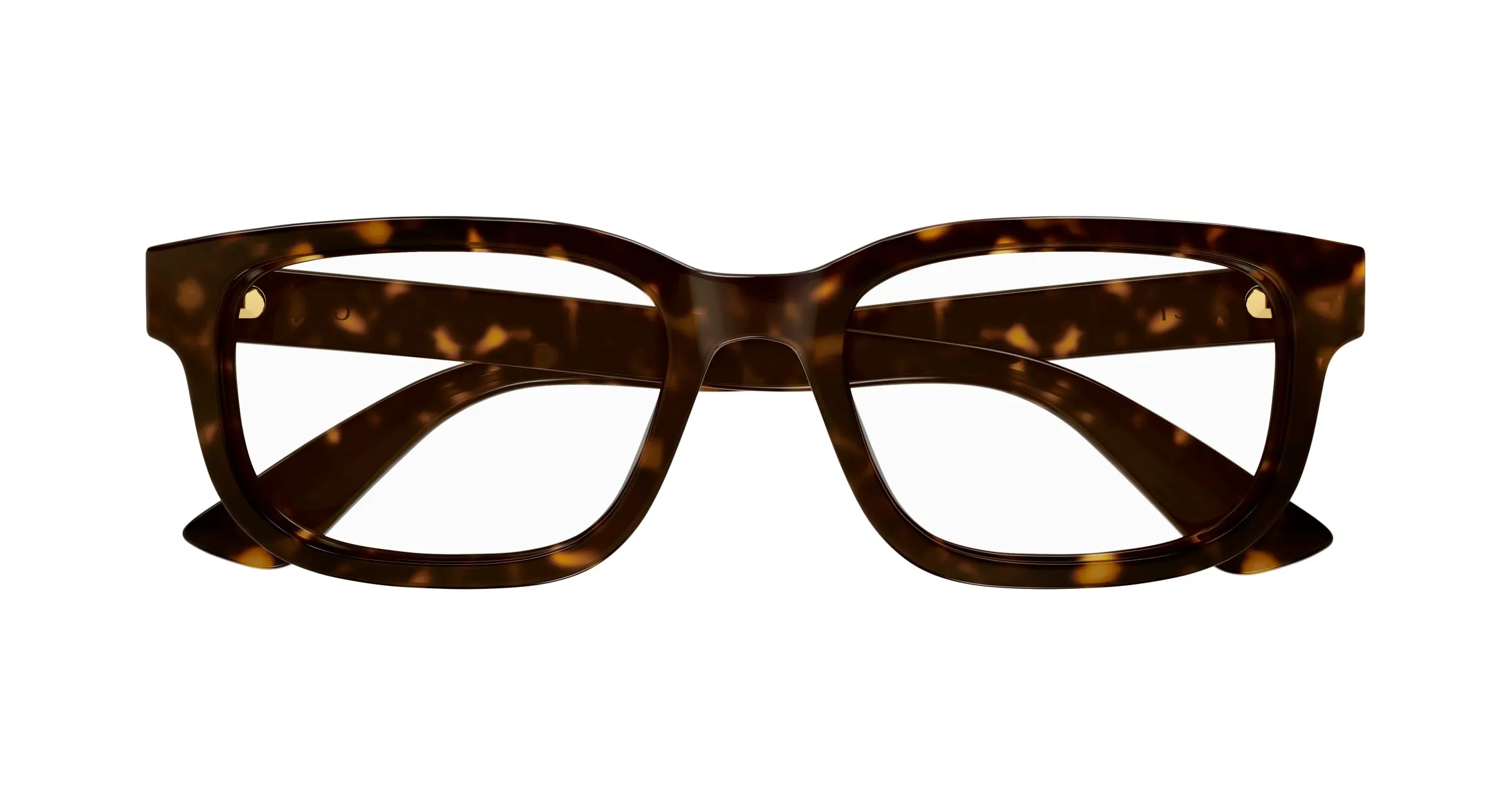 Gucci GG1584O 002 Montature da vista Iniettato Havana Trasparente Rotonda - immagine 2