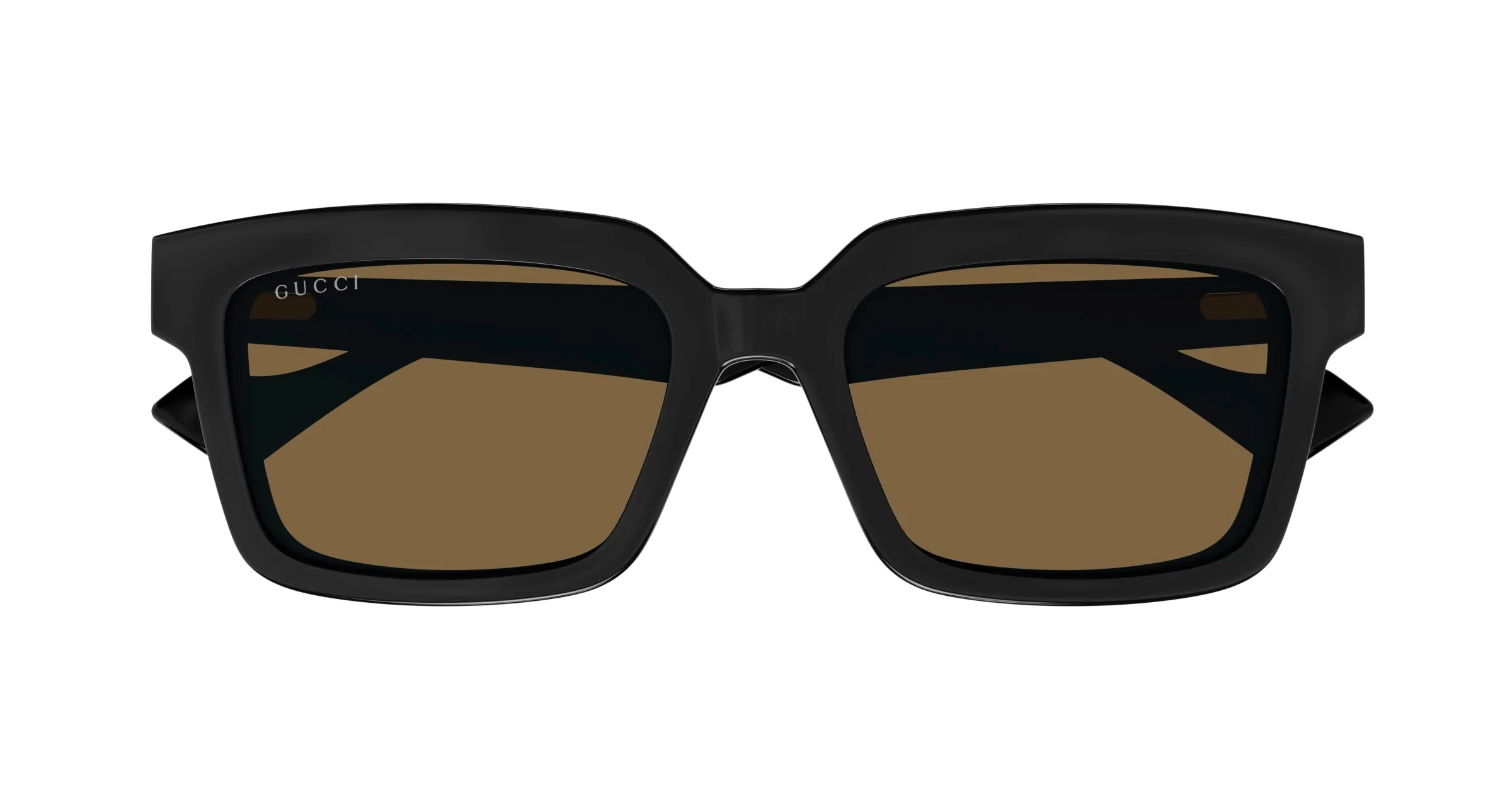 Gucci GG1543S 004 Occhiali da sole Iniettato Nero Trasparente Squadrata - immagine 2