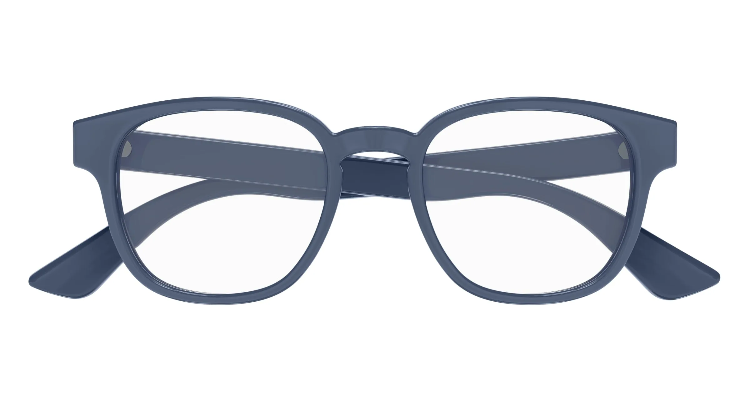 Gucci GG1343O 008 Montature da vista Iniettato Blu Trasparente Rotonda - immagine 2