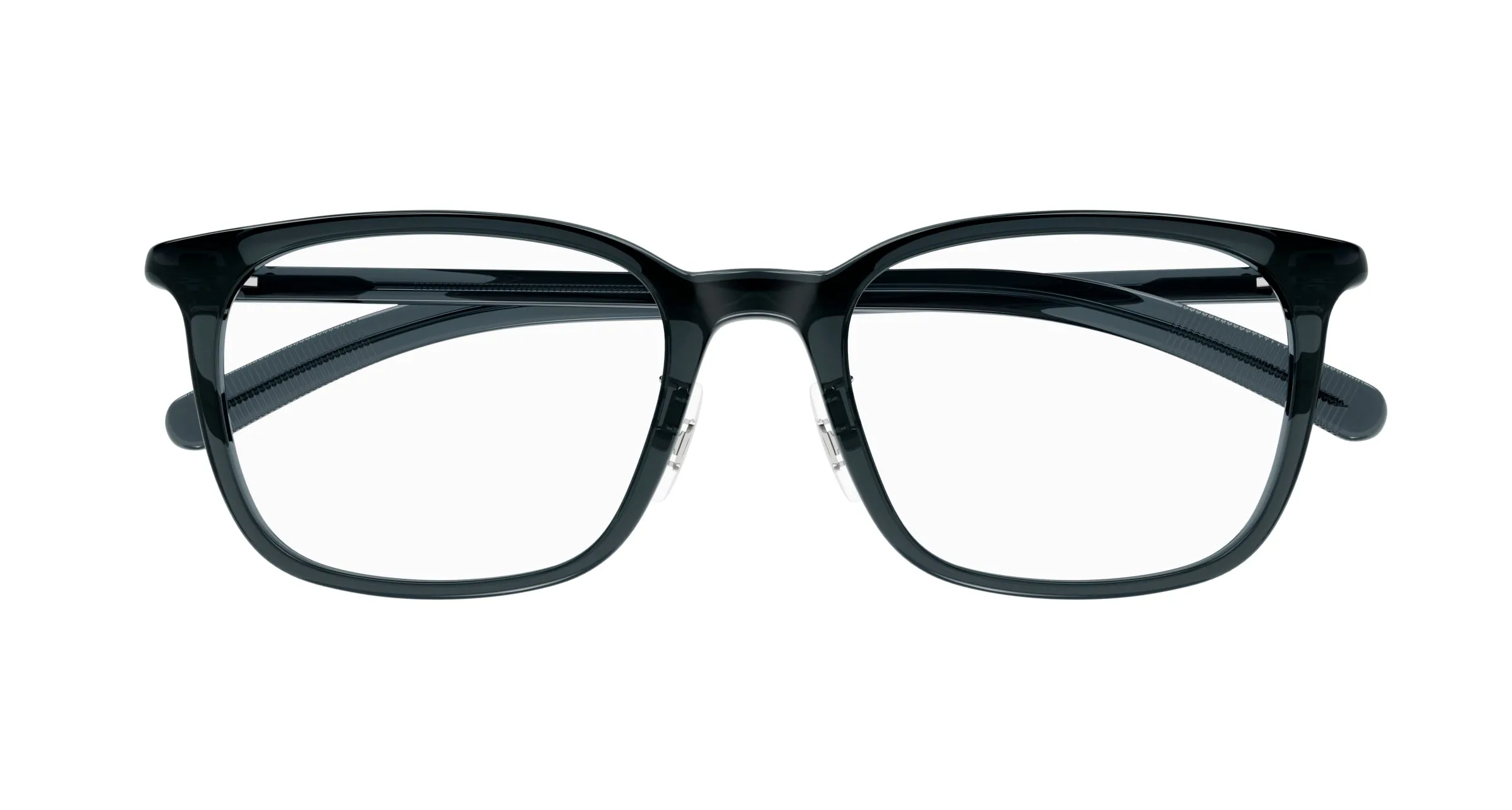 Montblanc MB0418OJ 002 Montature da vista Grigio Trasparente Squadrata - immagine 2