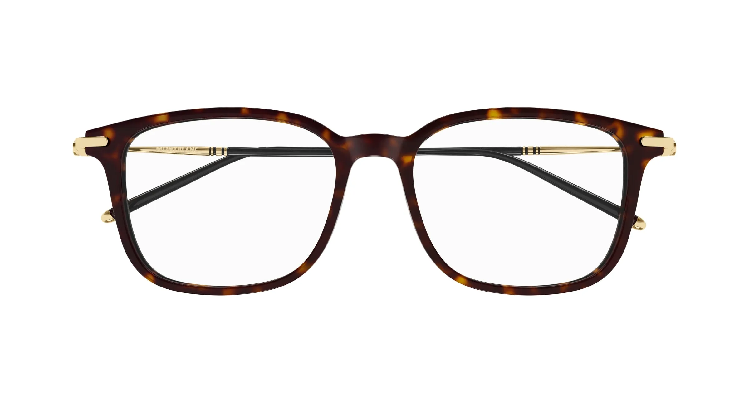 Montblanc MB0413OA 003 Montature da vista Acetato Havana Trasparente Cat Eye - immagine 2