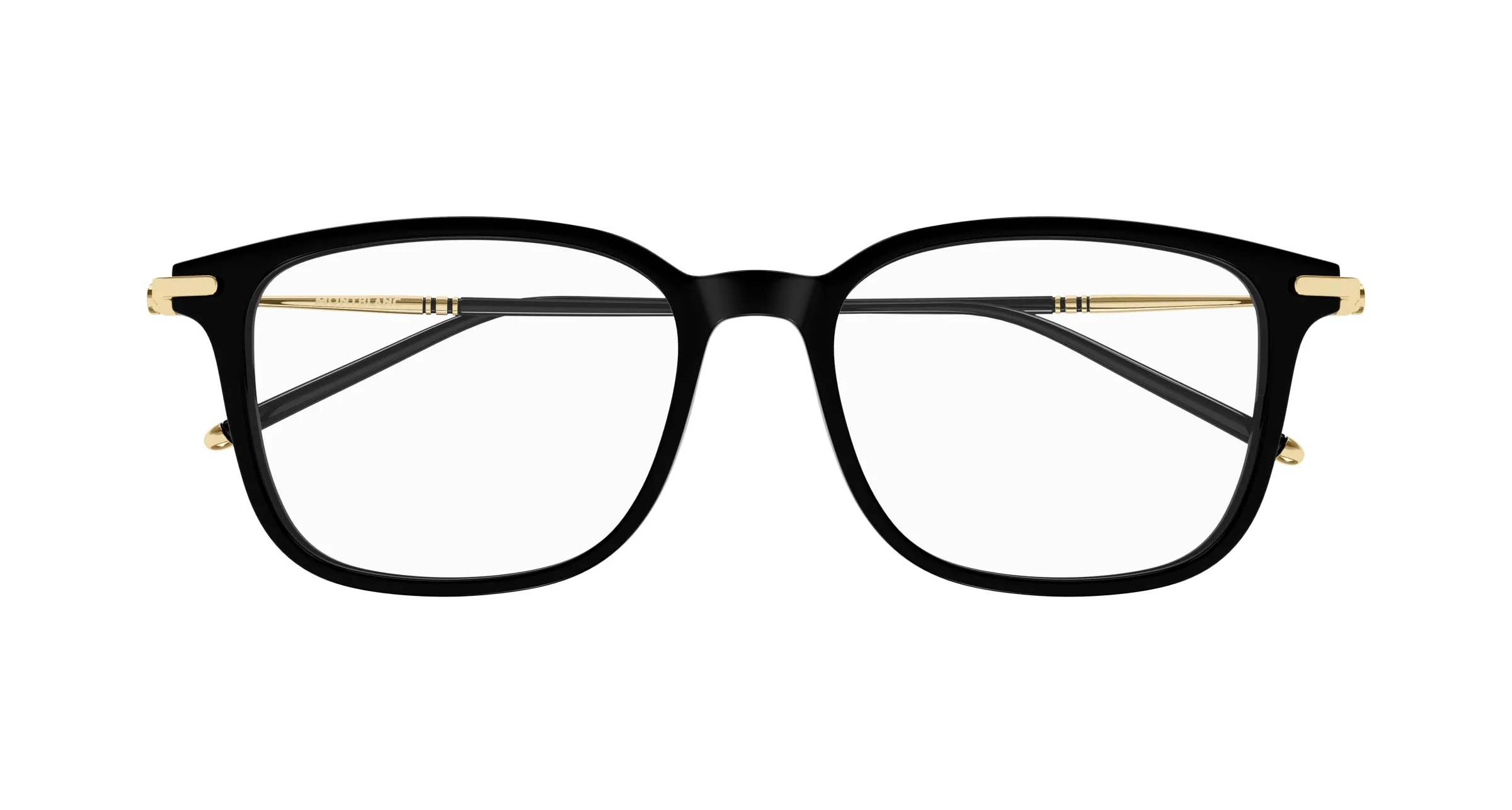 Montblanc MB0413OA 002 Montature da vista Acetato Nero Trasparente Cat Eye - immagine 2