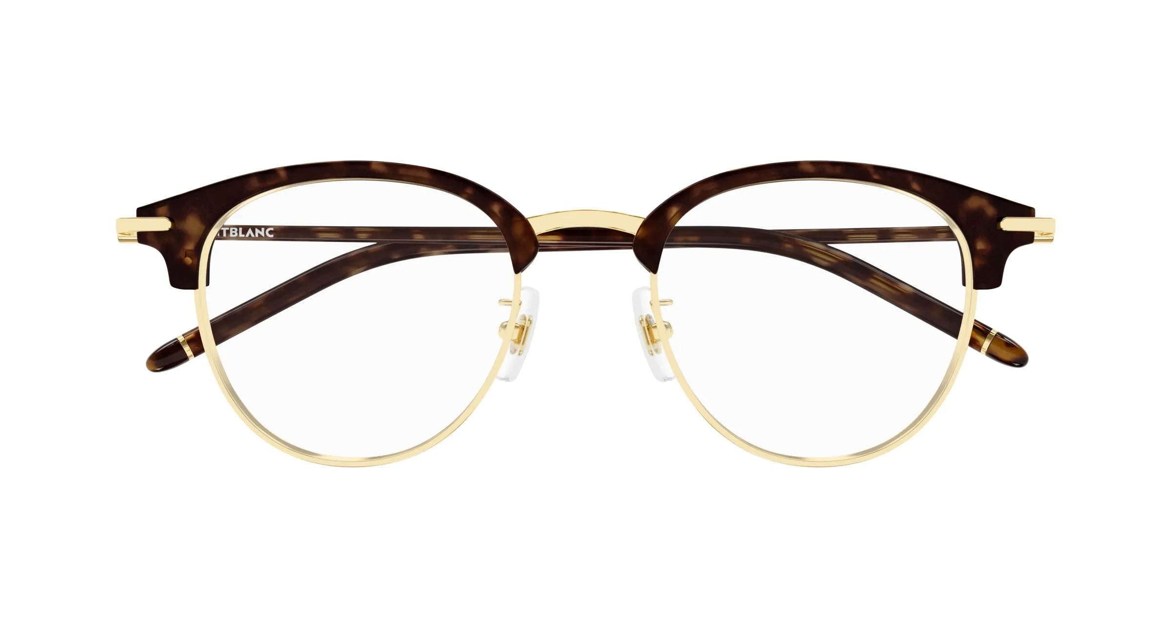 Montblanc MB0408O 003 Montature da vista Metallo Oro Trasparente Squadrata - immagine 2
