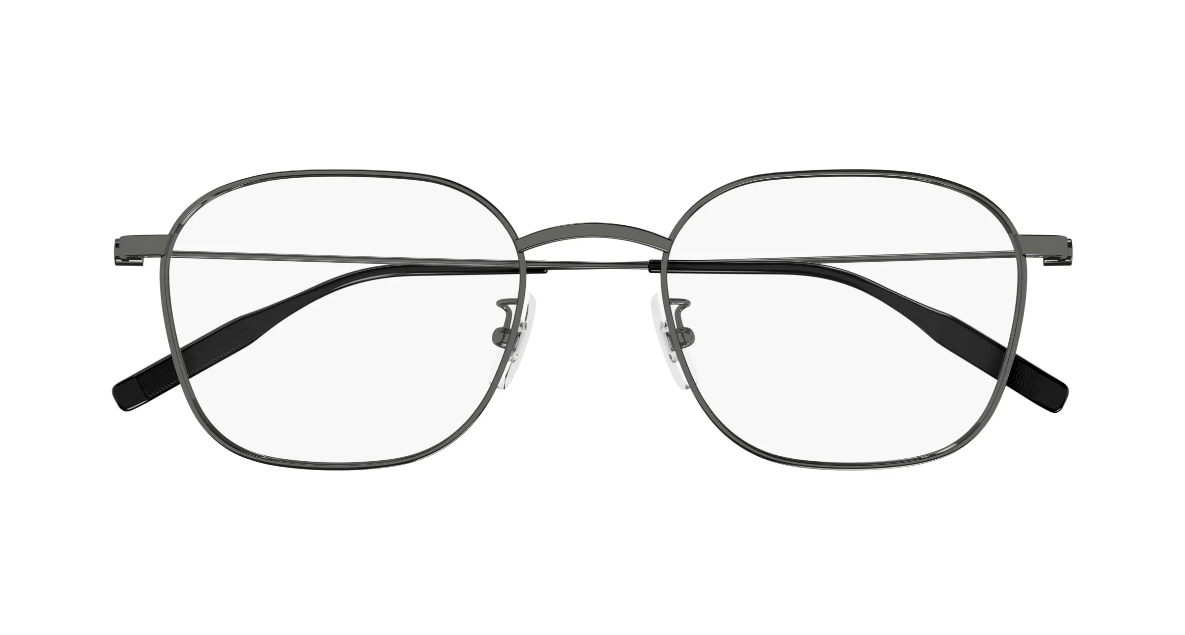 Montblanc MB0371OA 003 Montature da vista Titanio Rutenio Trasparente Squadrata - immagine 2