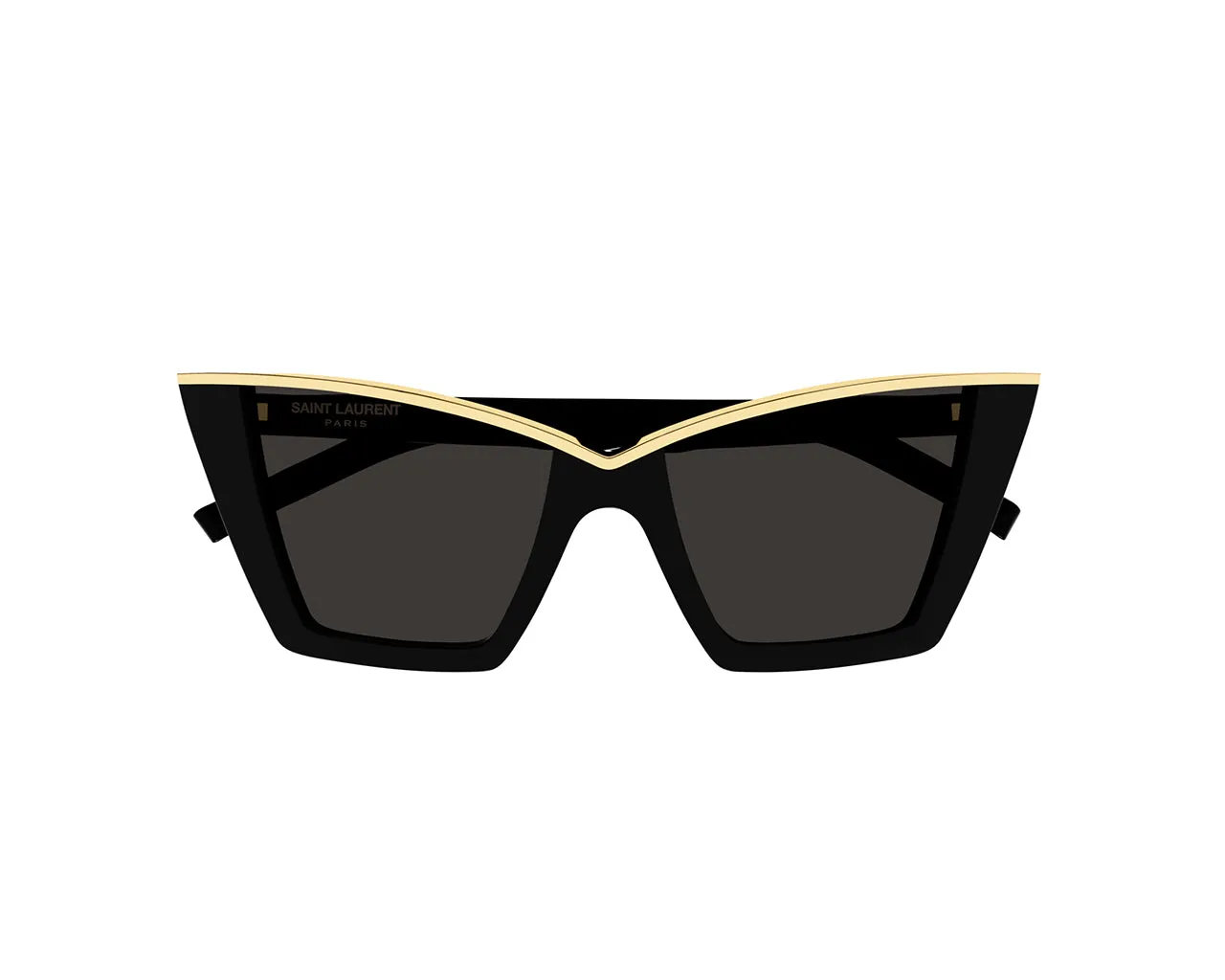 SAINT LAURENT SL 570 001 Occhiali da sole Acetato Nero Nero Cat Eye Normale - immagine 2