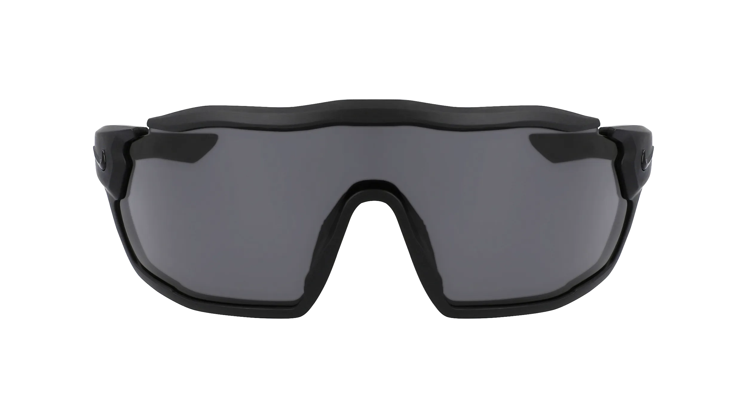 Nike NIKE SHOW X RUSH DZ7368 010 Occhiali da sole Bio-iniettato Nero Grigio Maschera Normale Fotocromatiche - immagine 3