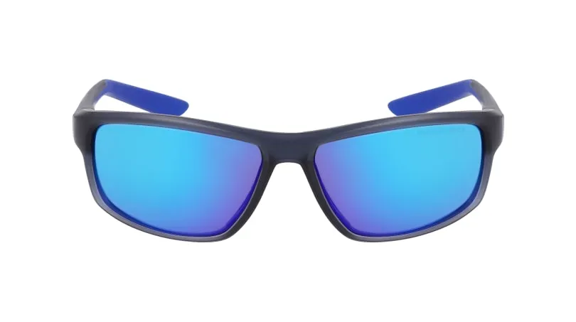 Nike NIKE RABID 22 M DV2153 021 Occhiali da sole Bio-iniettato Grigio Blu Squadrata Normale Specchiato - immagine 2