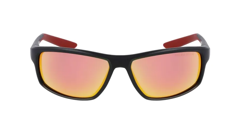 Nike NIKE RABID 22 M DV2153 010 Occhiali da sole Bio-iniettato Nero Rosso Squadrata Normale Specchiato - immagine 2
