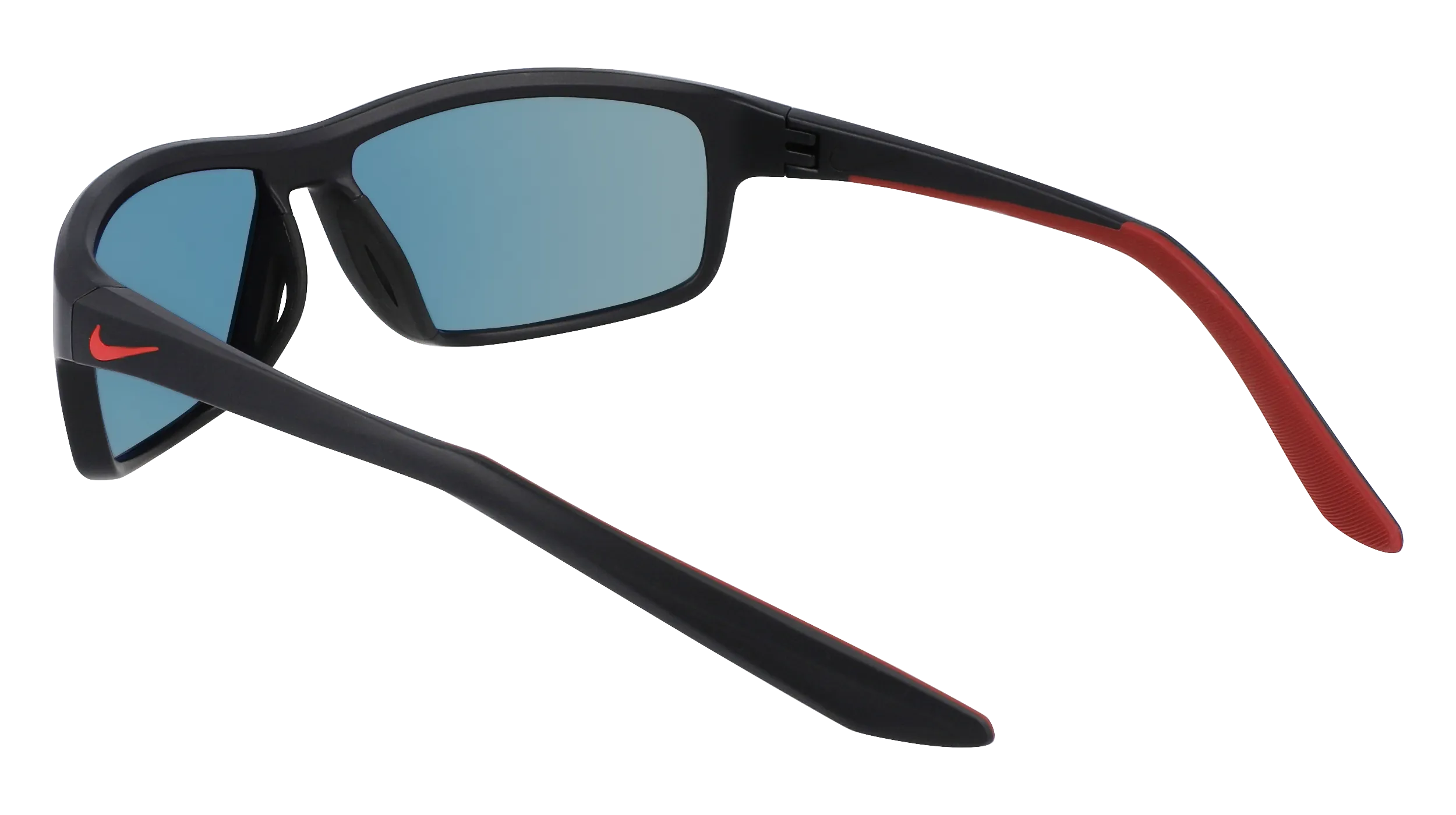 Nike NIKE RABID 22 M DV2153 010 Occhiali da sole Bio-iniettato Nero Rosso Squadrata Normale Specchiato - immagine 4